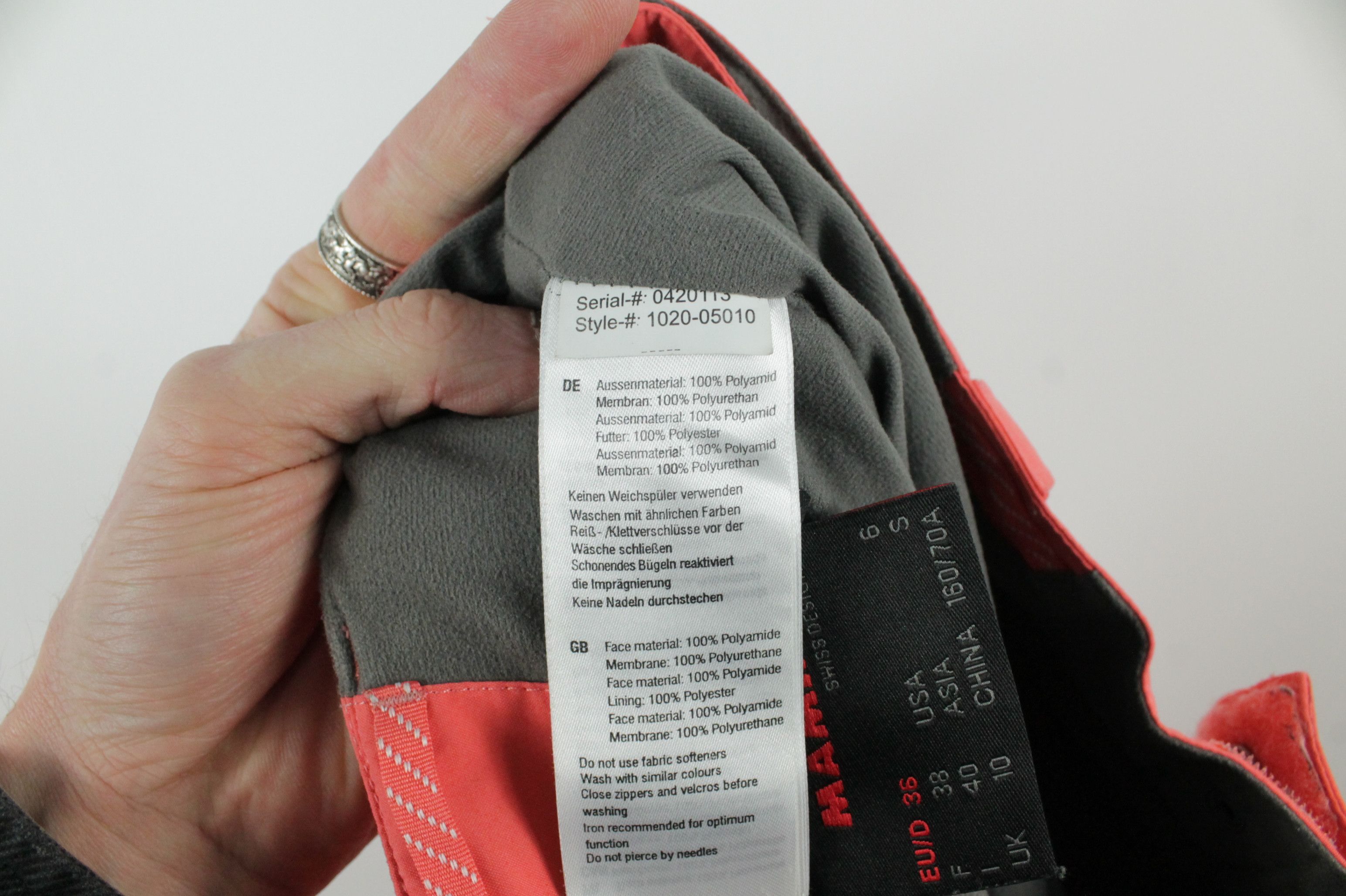 Mammut Mammut Vail Dry-Tech Premium Ski Winter Pants Women's Size 28" / US 6 / IT 42 - 9 Thumbnail