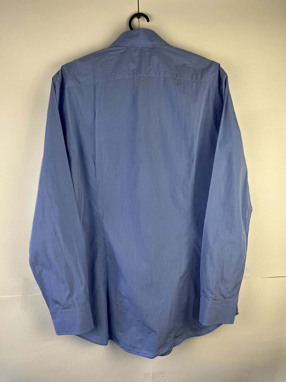 Etro Etro Luxury Solid Long Sleeve Shirt Button Up Made in Italy Size US L / EU 52-54 / 3 - 6 Thumbnail