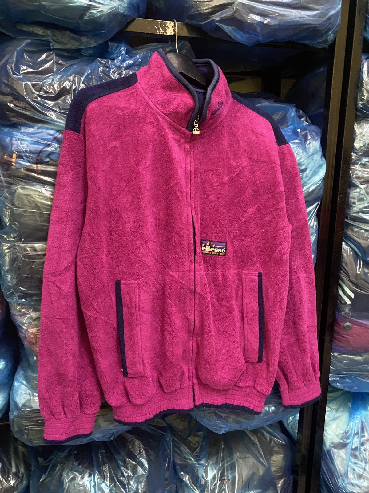 Ellesse × Goldwin VINTAGE ELLESSE BY GOLDWIN FLEECE JACKET Size US M / EU 48-50 / 2 - 5 Thumbnail