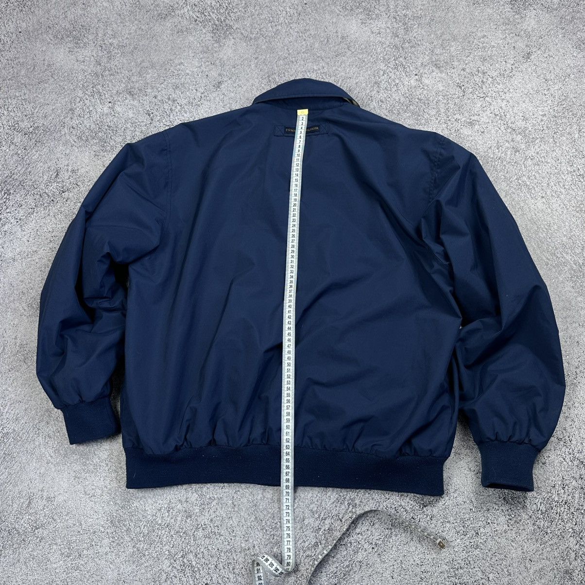 Tommy Hilfiger Vintage Tommy Hilfiger Bomber Jacket Blue Fleece Size M Size US M / EU 48-50 / 2 - 12 Thumbnail