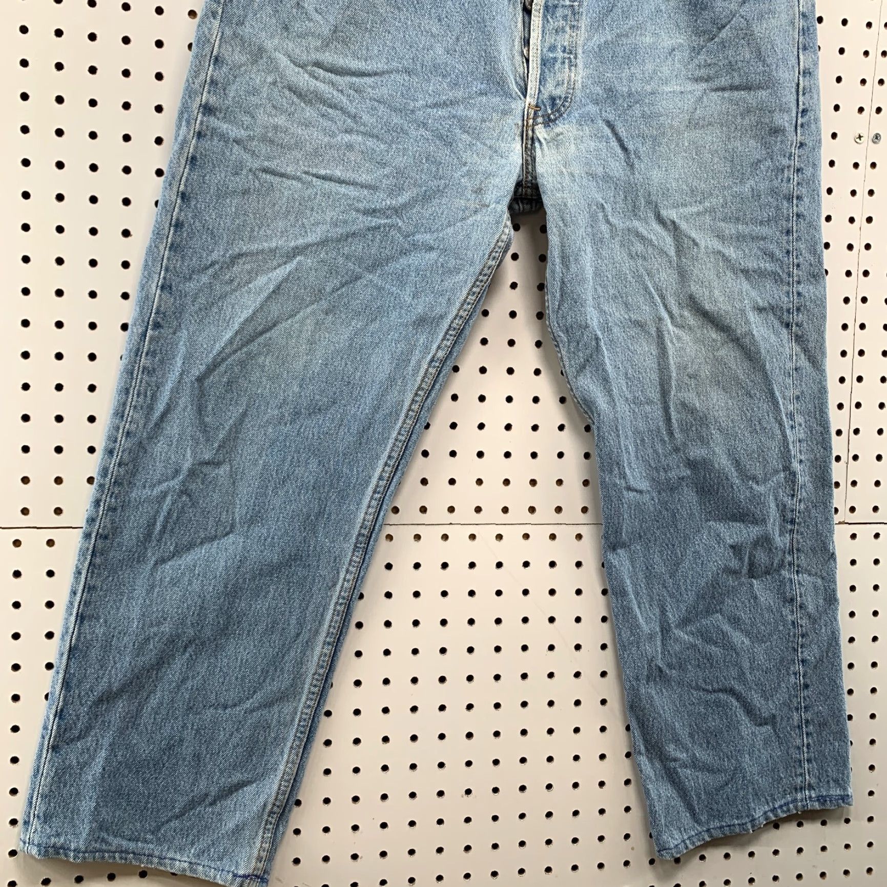 Levi's VINTAGE Levi's 501 Jeans Mens 38x30 Blue Denim Button Fly Straight USA 90s Size US 36 / EU 52 - 7 Thumbnail
