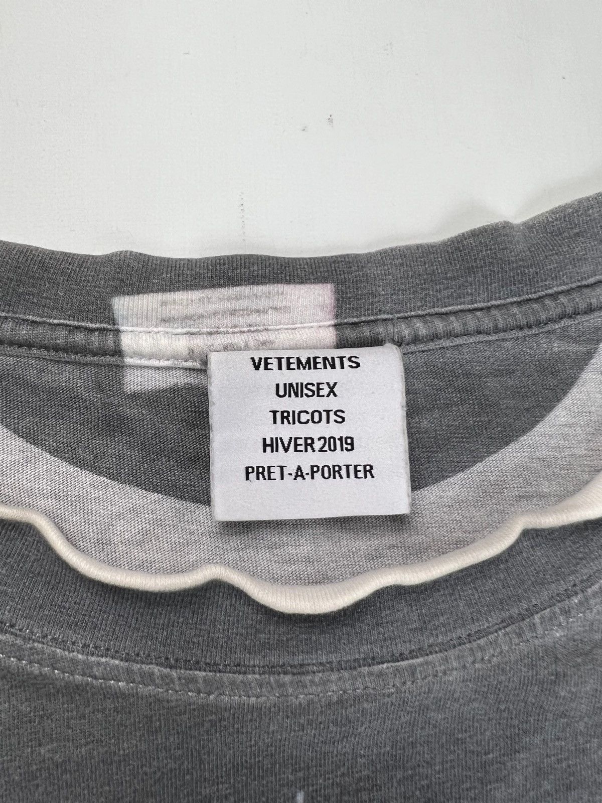 Vetements Vetements Generation Alpha Trompe L’oeil Tshirt Size US M / EU 48-50 / 2 - 5 Thumbnail