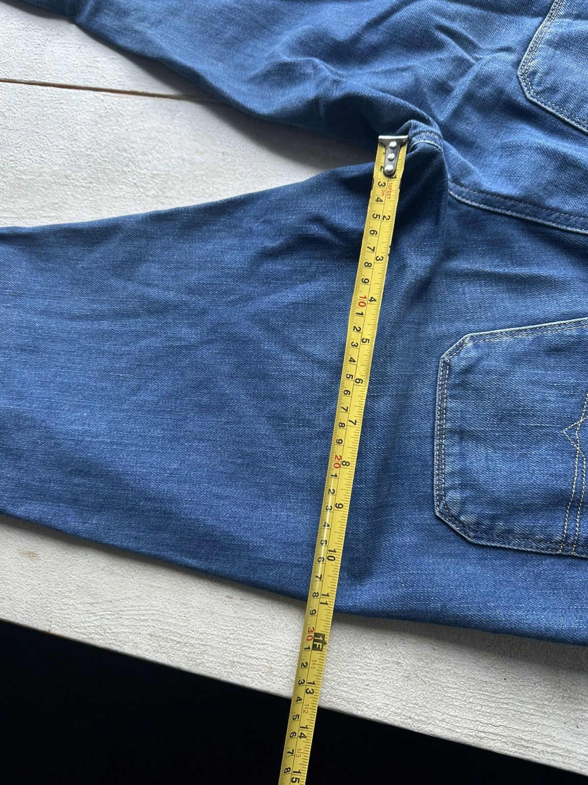 Diesel 🚨Gothic Diesel Regular Slim relax Flared Jeans Womens Size 31" - 17 Thumbnail