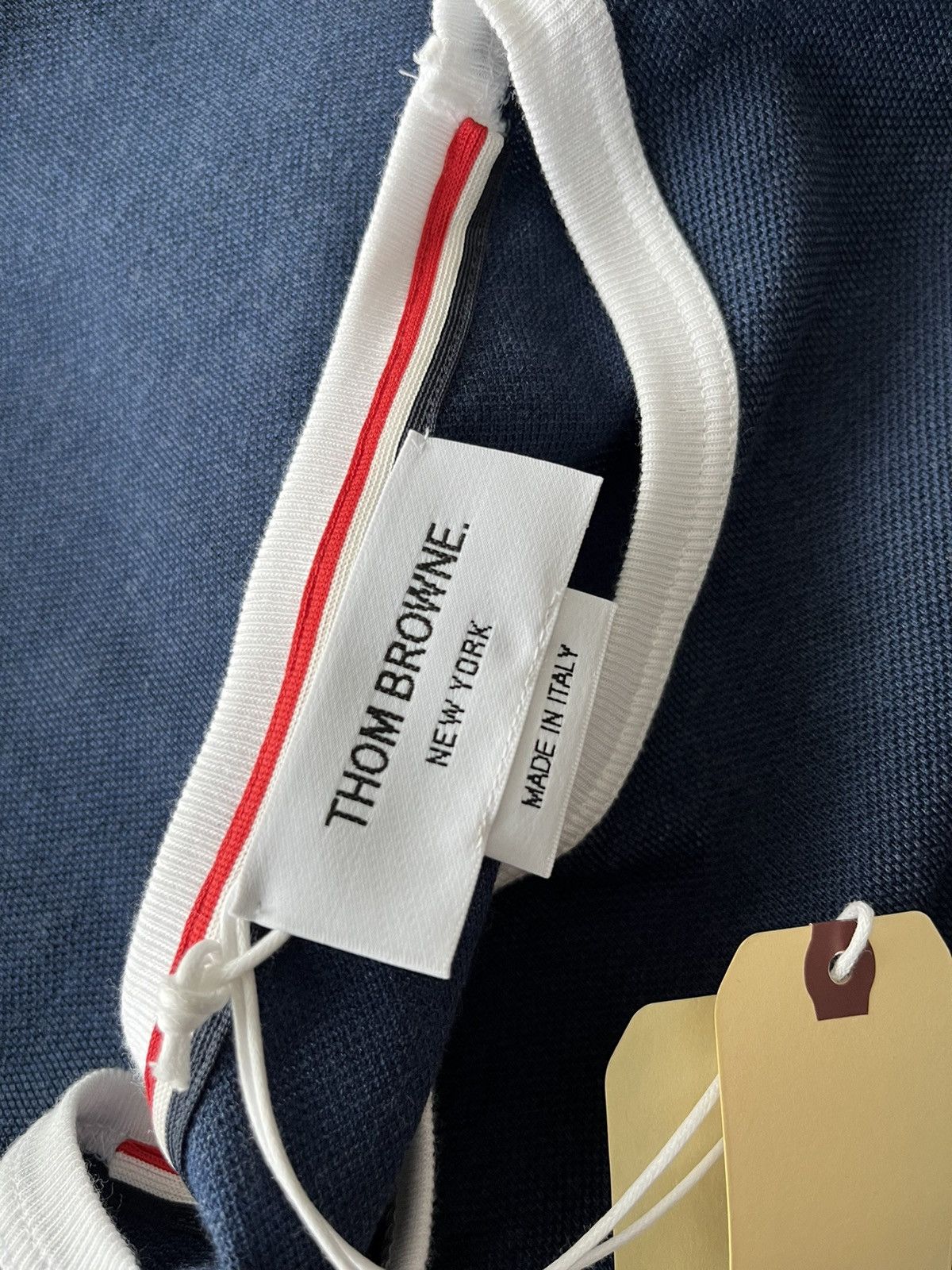 Thom Browne Runway Brand New Iconic Thom Browne Logo Tee T-Shirt Size US XXL / EU 58 / 5 - 5 Thumbnail