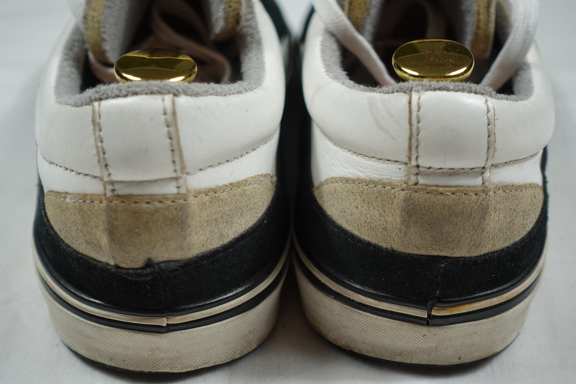 Palm Angels Palm Angels Sneakers Low Suede Tree White Black 42 EU 9 US Size US 9 / EU 42 - 4 Thumbnail