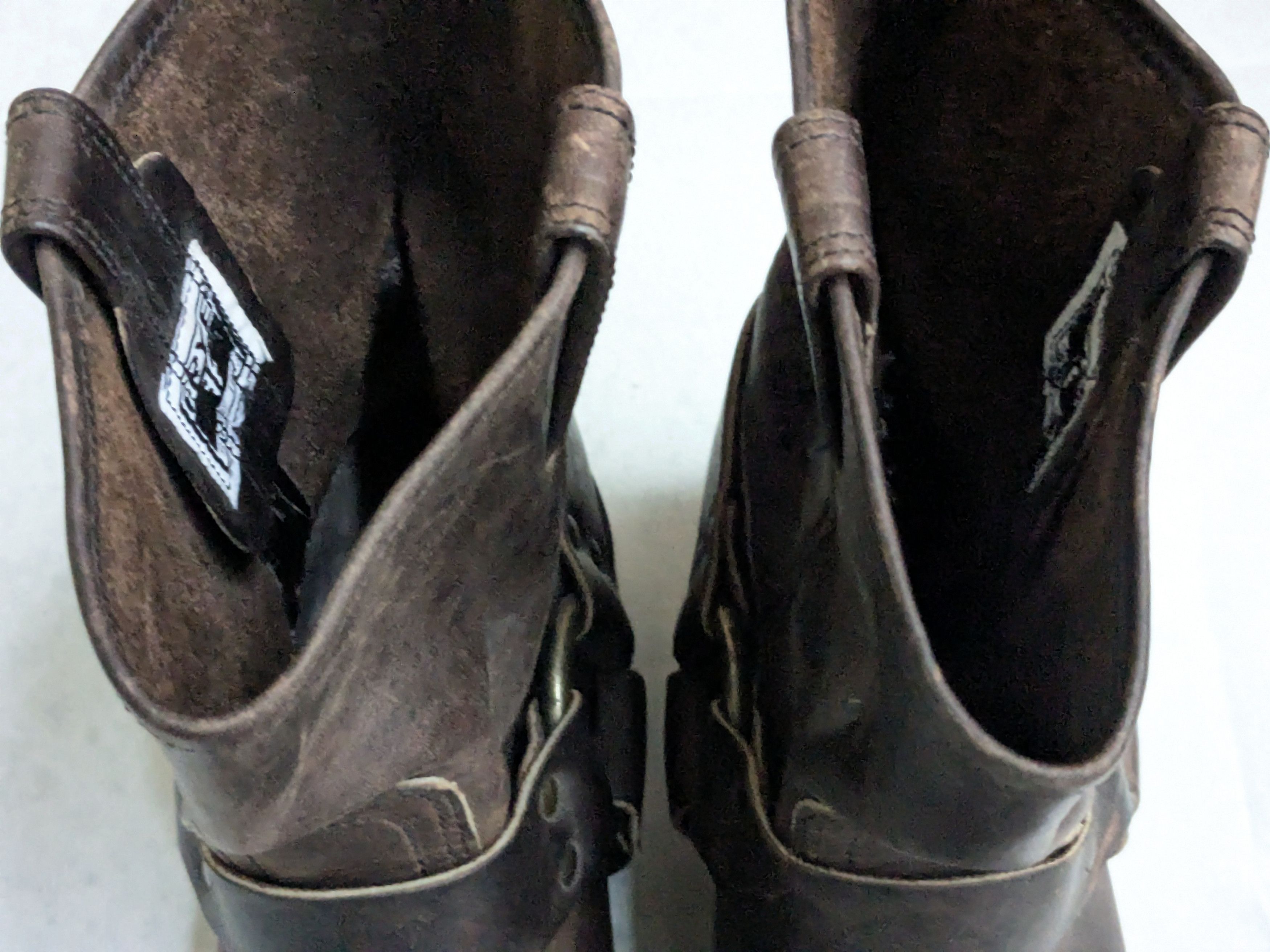 Frye Frye Harness Boots Brown 10 M Leather Size US 10 / EU 43 - 2 Thumbnail