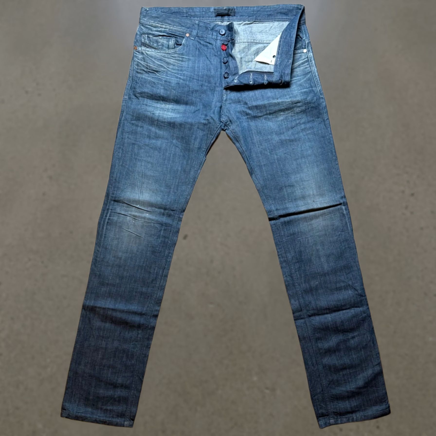Diesel Black Gold Diesel Black Gold Jeans 33 Type 2614 Gray Long 