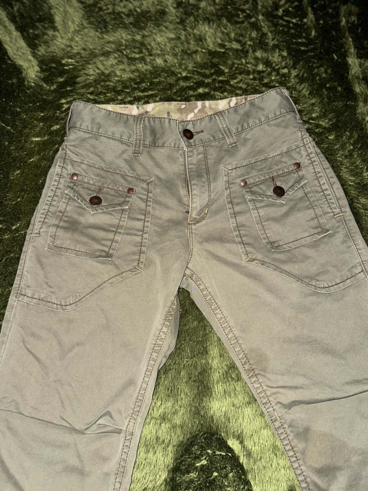 Wrangler [M] wrangler japan military cotton chino pants olive Size US 32 / EU 48 - 6 Thumbnail