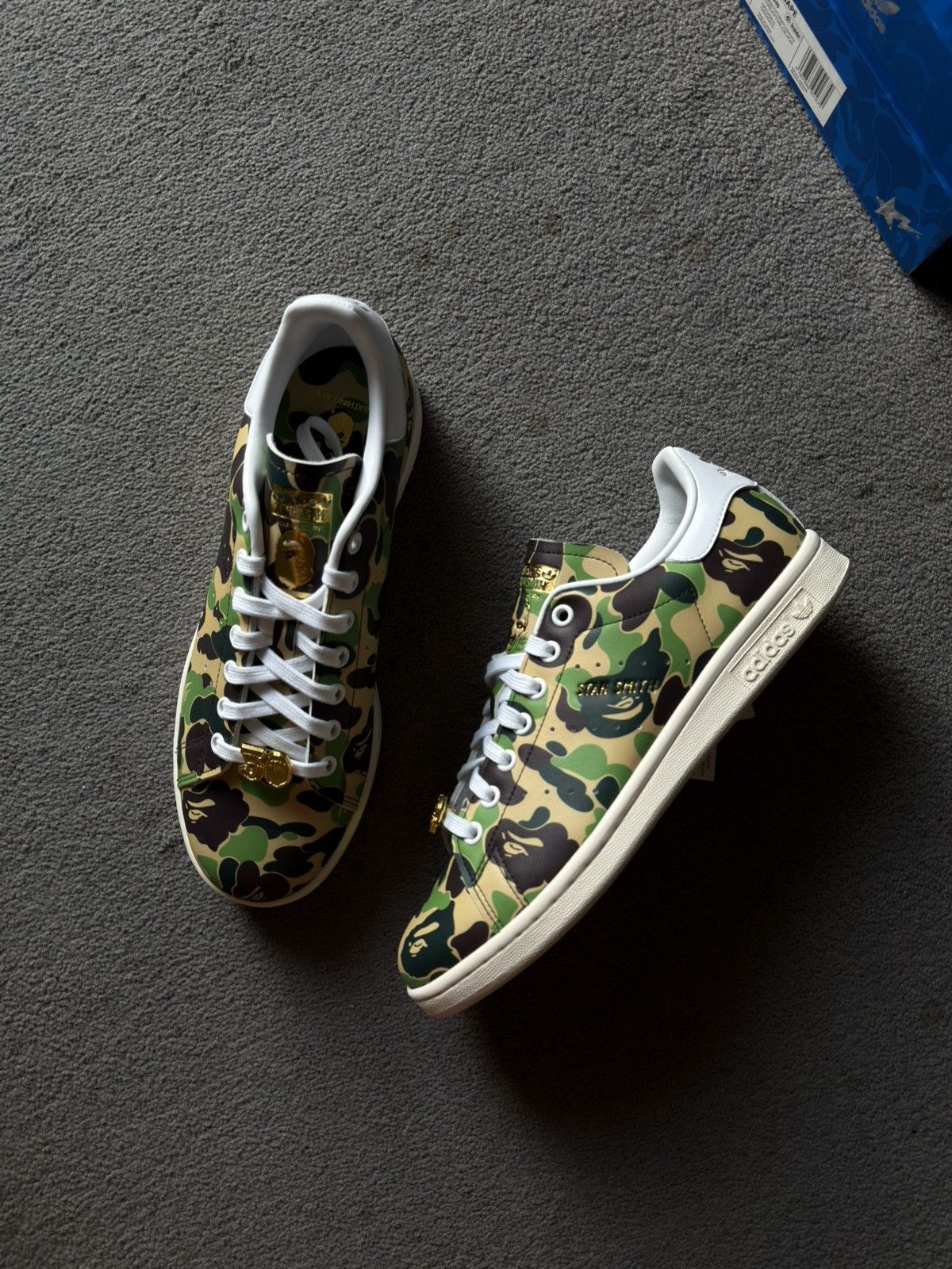 Adidas × Bape Adidas x Bape Stan Smith Camo Size US 9 / EU 42 - 2 Thumbnail