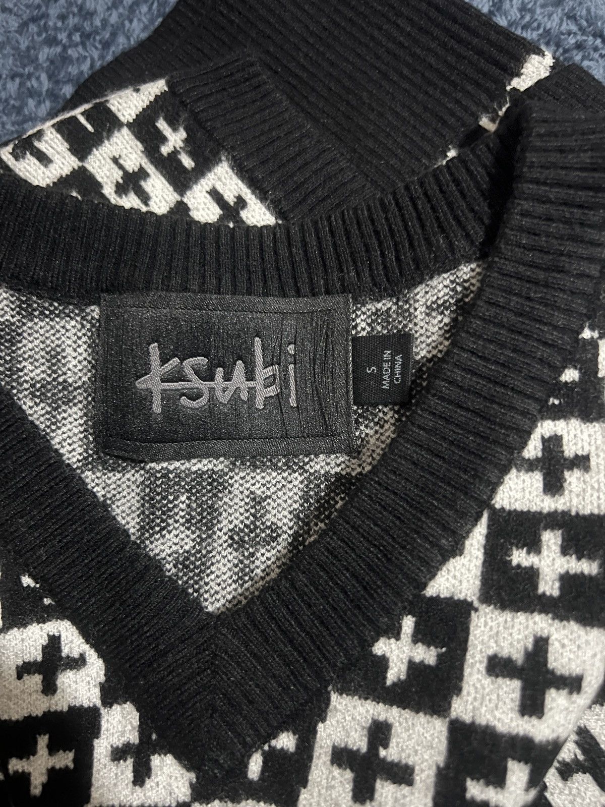 Ksubi Check Out Knit Vest Multi-ksubi size-small Size US S / EU 44-46 / 1 - 3 Thumbnail