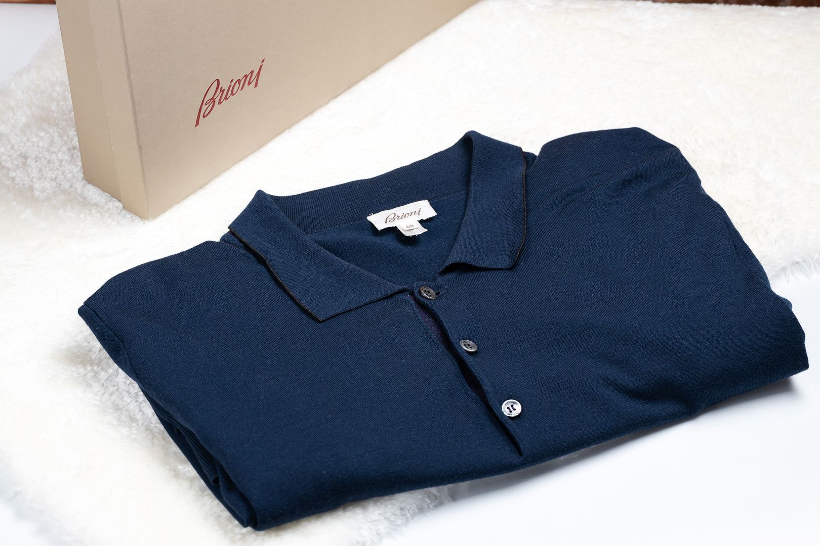Brioni Men's polo Brioni Size US XL / EU 56 / 4 - 6 Thumbnail