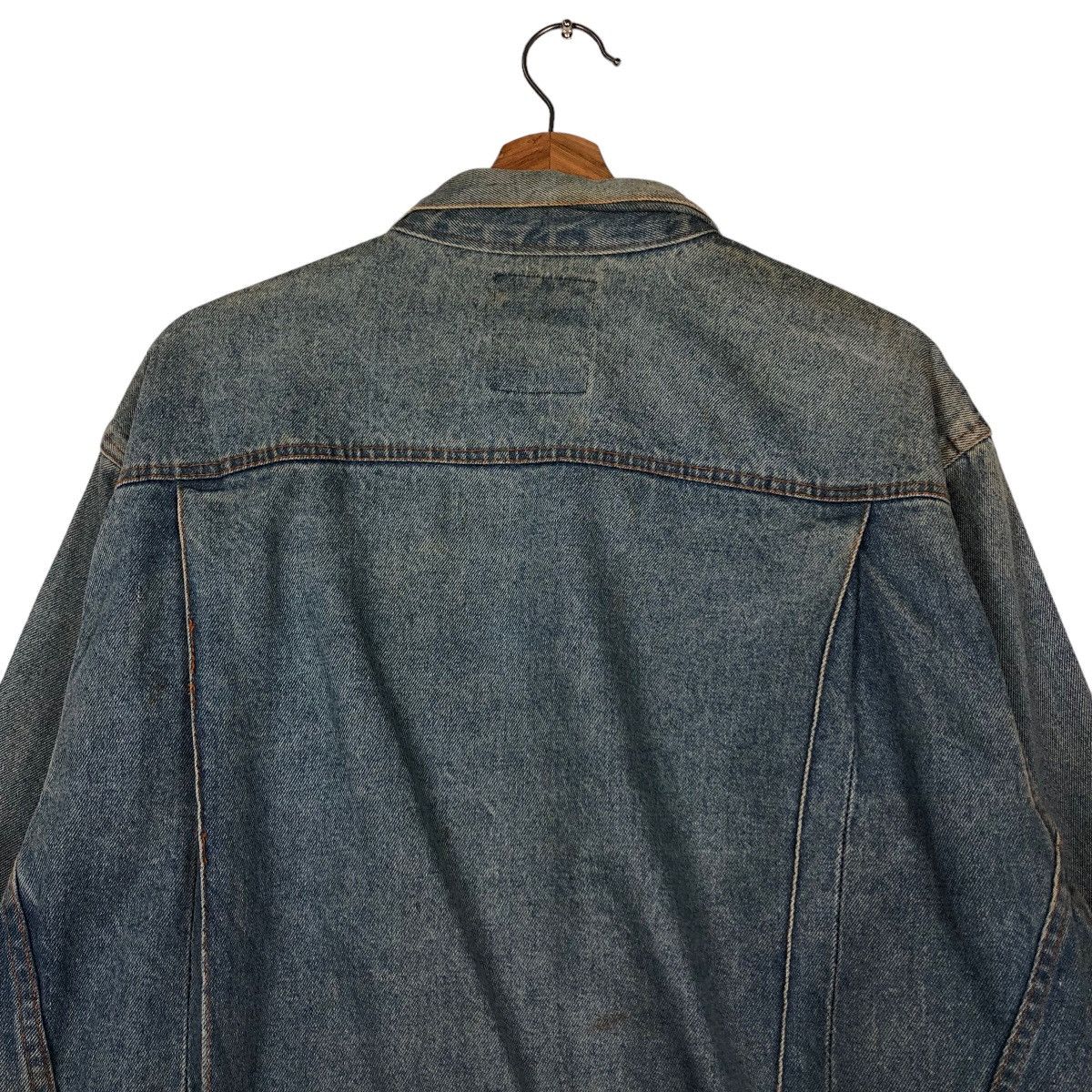 Hysteric Glamour 🔥Vintage Trucker Denim Jacket Radio FM Japan Biker Wear Size US M / EU 48-50 / 2 - 9 Thumbnail