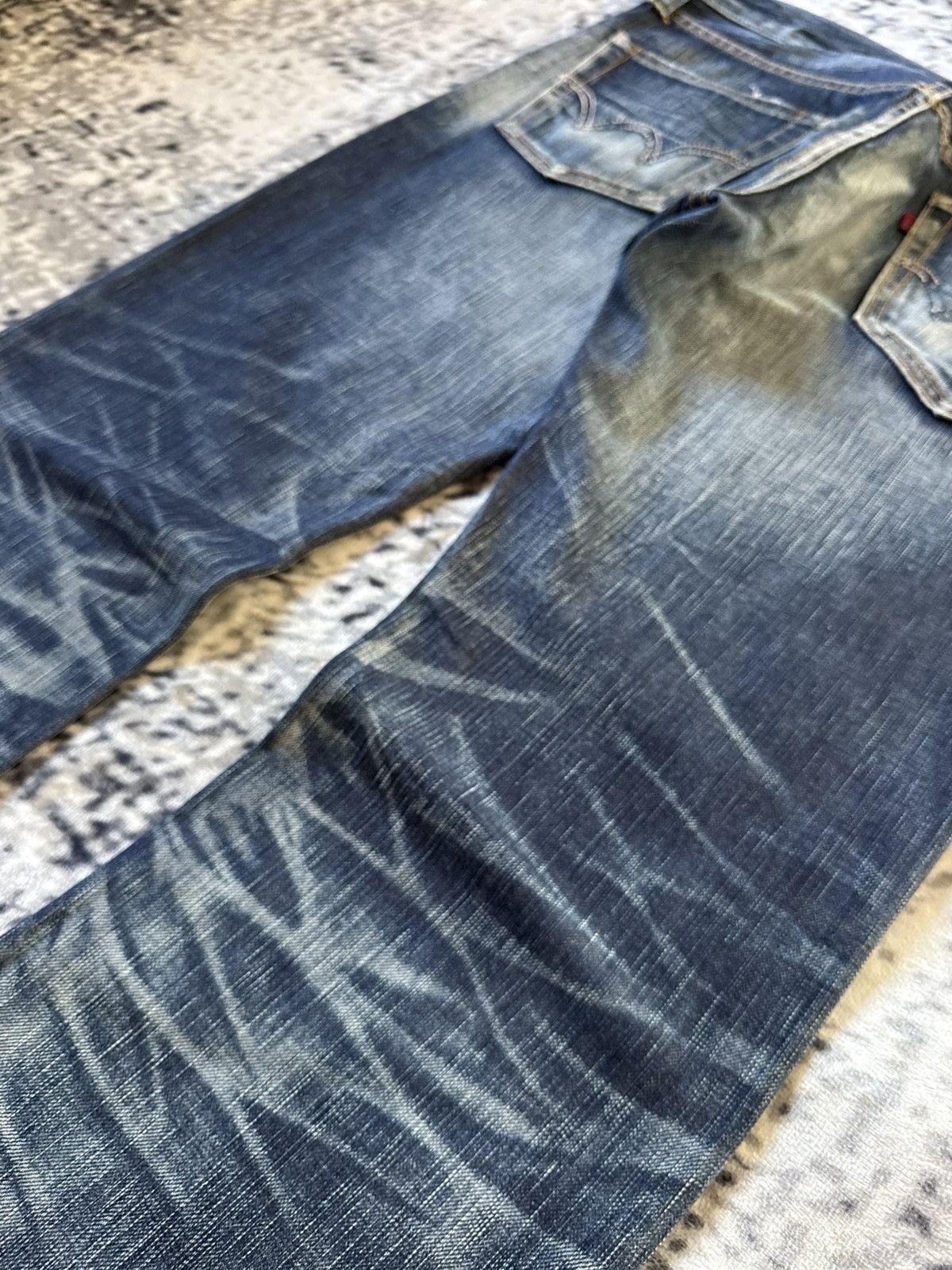 Edwin Rare Edwin 511 X-ray Shadow Wash Flared Jeans Size US 32 / EU 48 - 17 Thumbnail