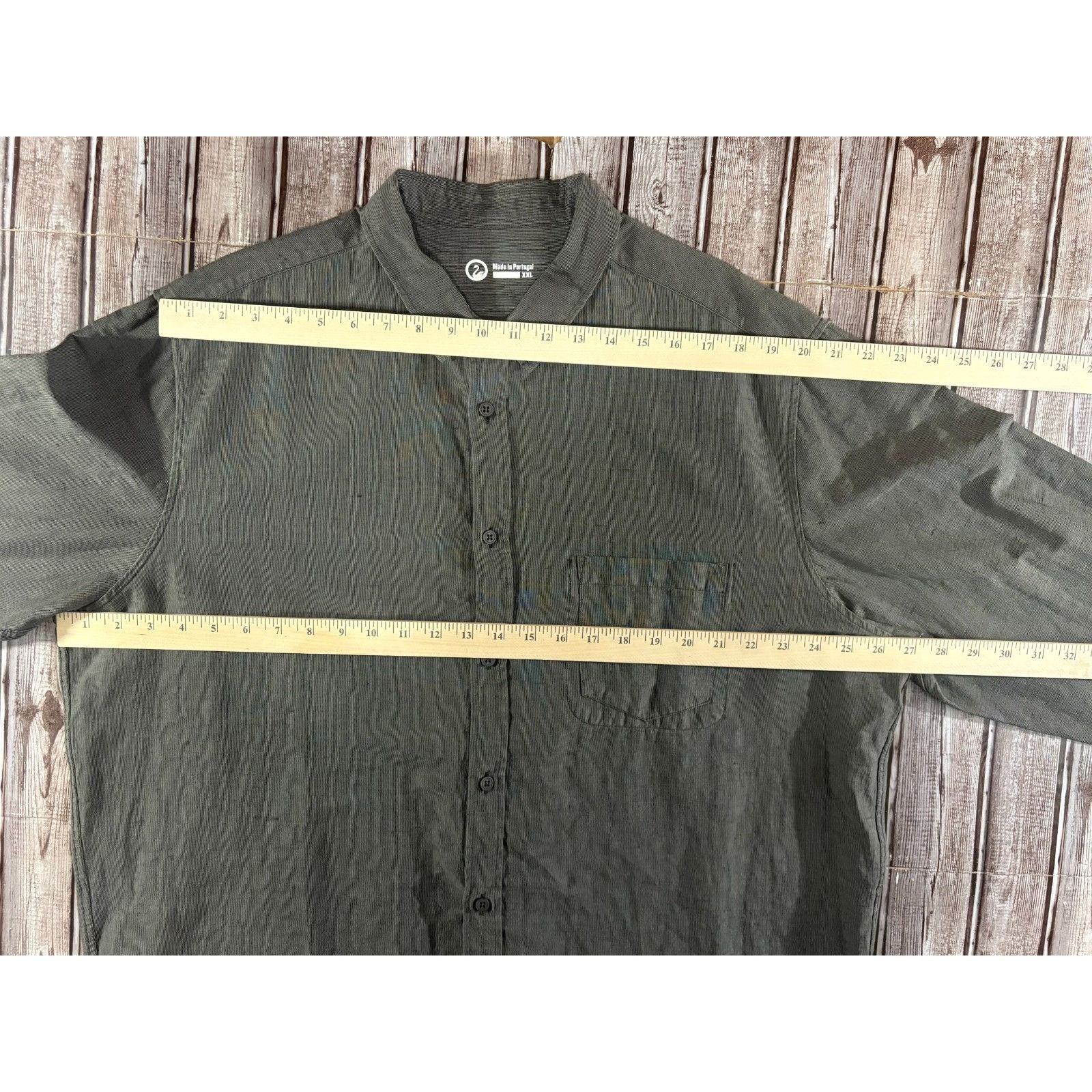 Outlier Outlier NYC Injected Linen boxford shirt sz 2XL striped New Size US XXL / EU 58 / 5 - 6 Thumbnail