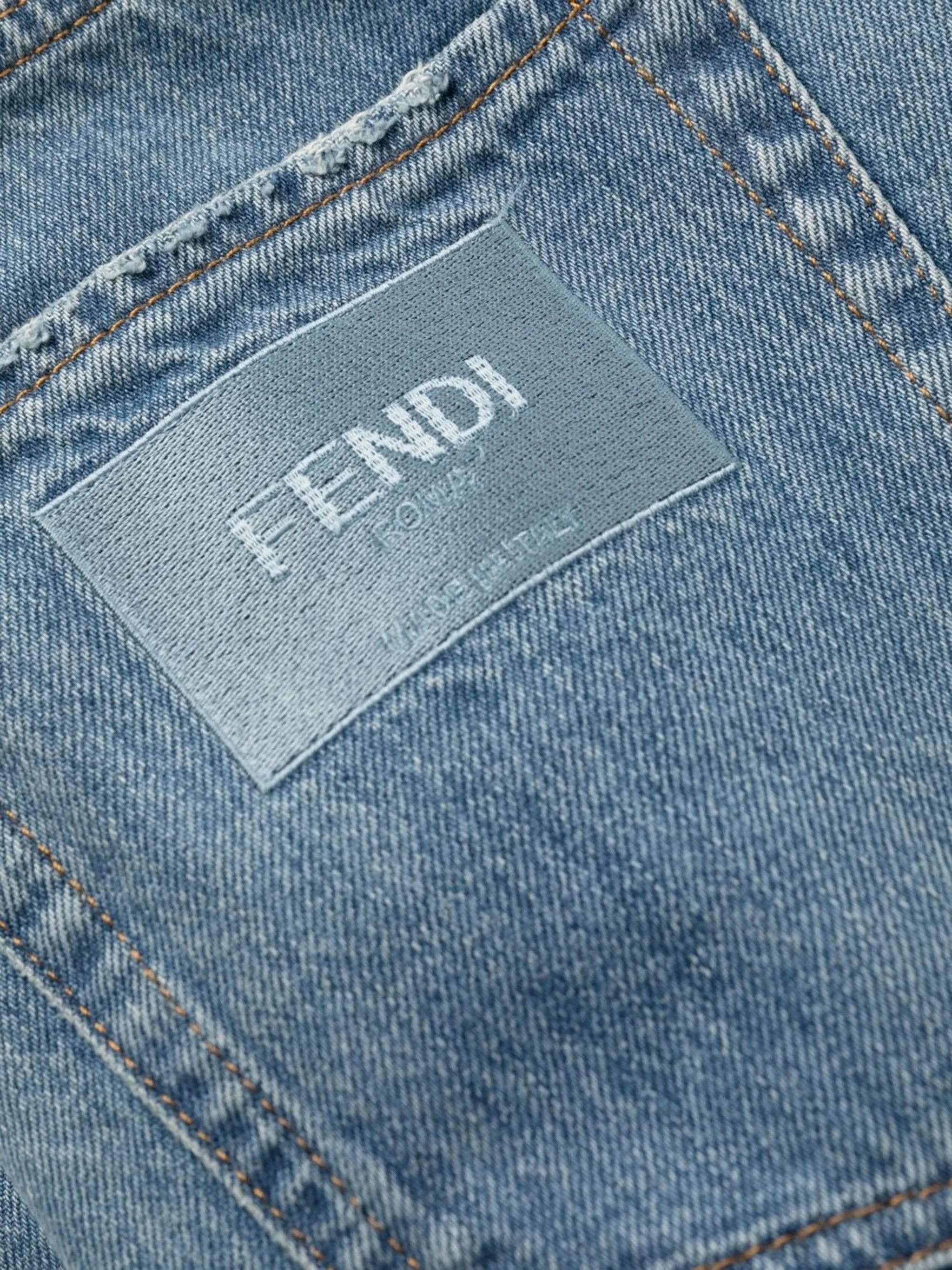 Fendi o1y0125 Jeans in Blue Size US 31 - 5 Thumbnail