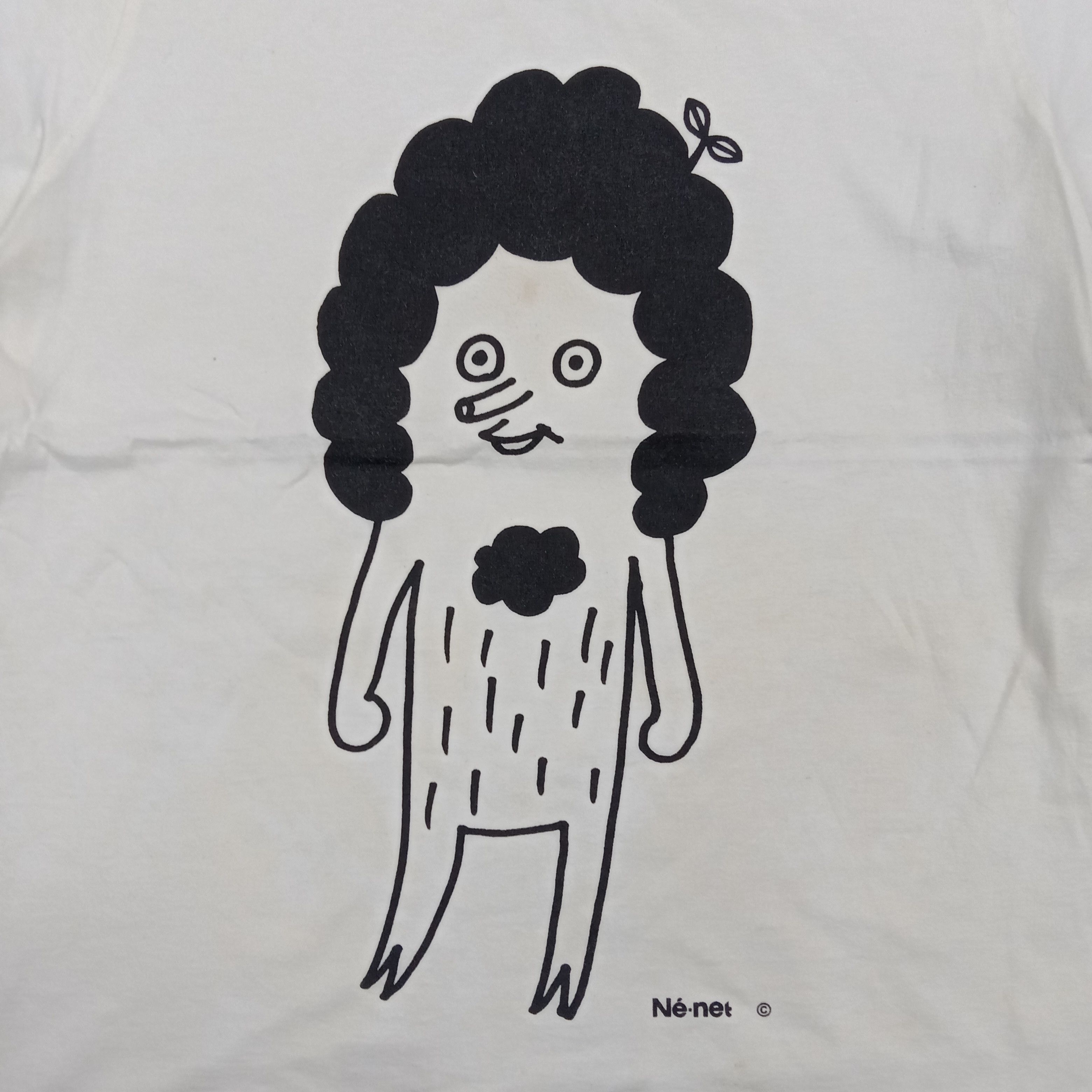 Ne-Net Ne-Net by Issey Miyake Japanese Graphic Tshirt C294N4 Size XS / US 0-2 / IT 36-38 - 2 Thumbnail