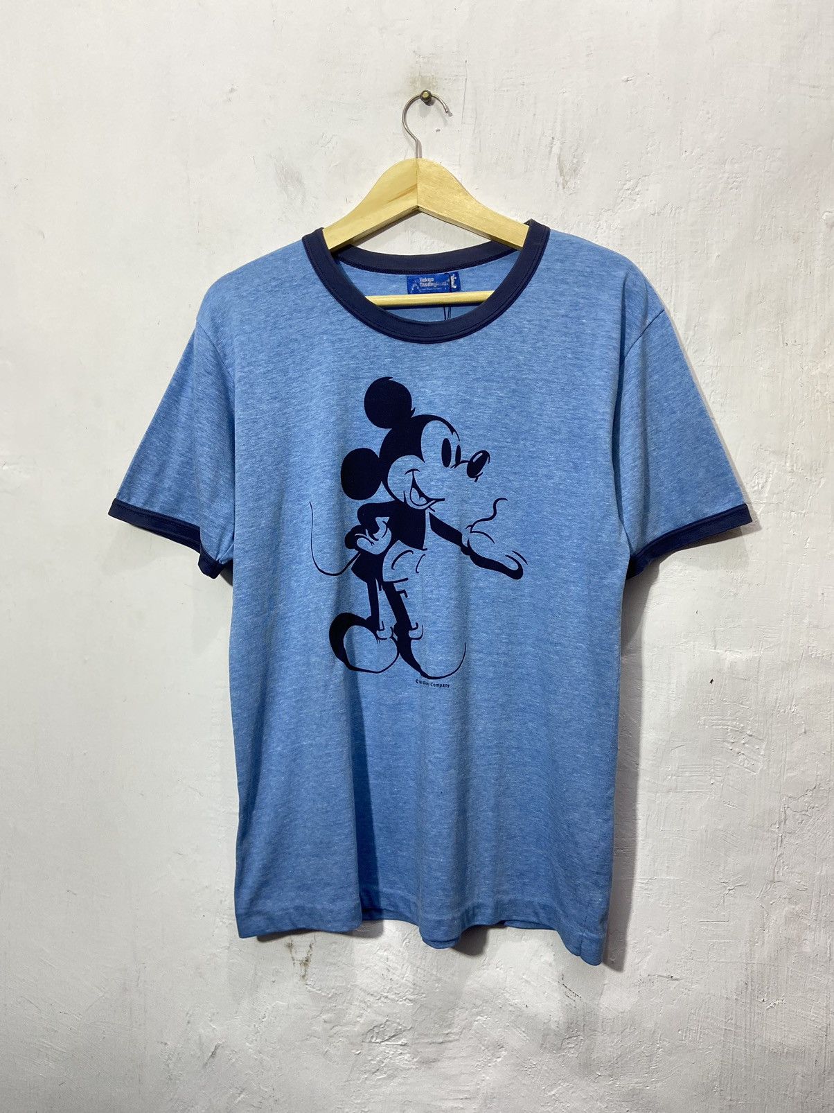Cartoon Network × Disney × Japanese Brand Vintage Mickey Mouse Tokyo Disneyland Ringer Tshirt Size US M / EU 48-50 / 2 - 1 Thumbnail