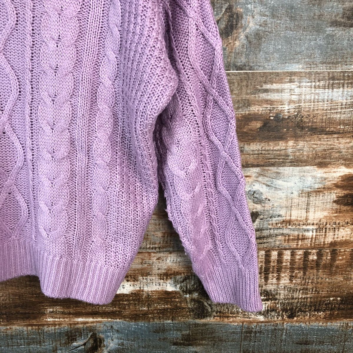 Homespun Knitwear Oversized Ingni Pink Knitwear #A960 Size M / US 6-8 / IT 42-44 - 8 Thumbnail