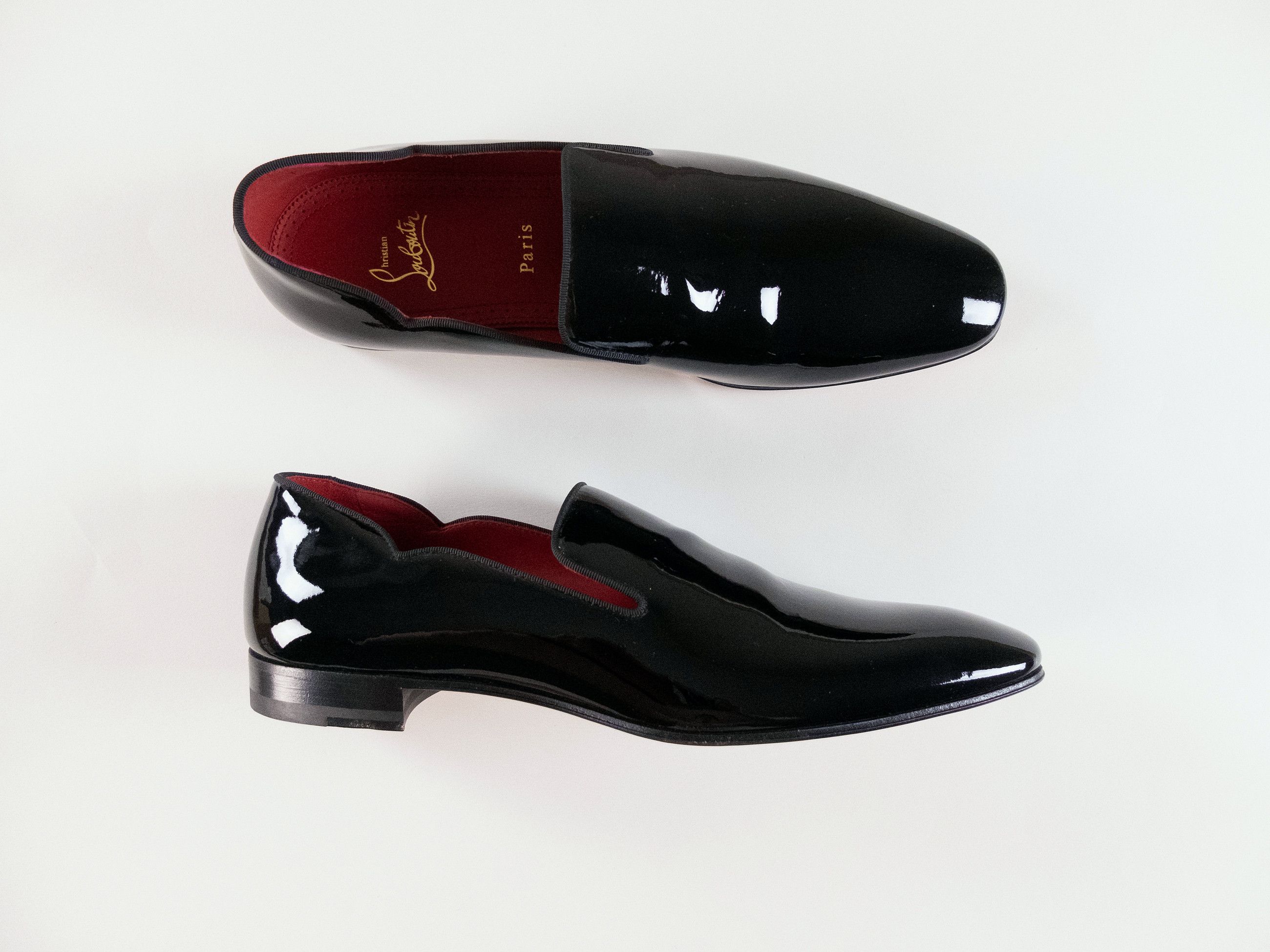 Christian Louboutin CHRISTIAN LOUBOUTIN Dandy Chick black patent leather shoes Size US 9 / EU 42 - 4 Thumbnail