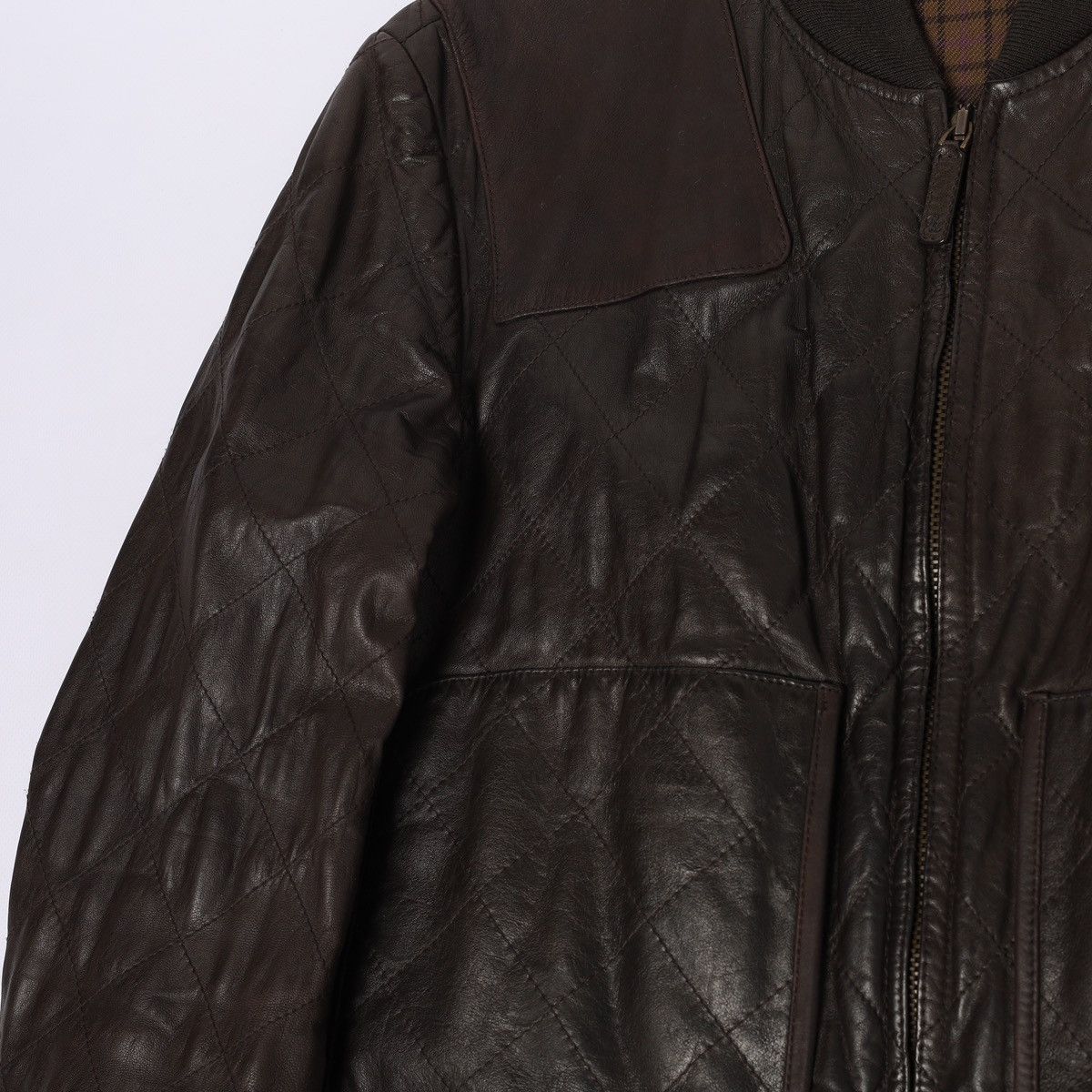 Ralph Lauren Purple Label Ralph Lauren Purple Label Lambskin Leather Bomber Jacket Size US M / EU 48-50 / 2 - 25 Thumbnail
