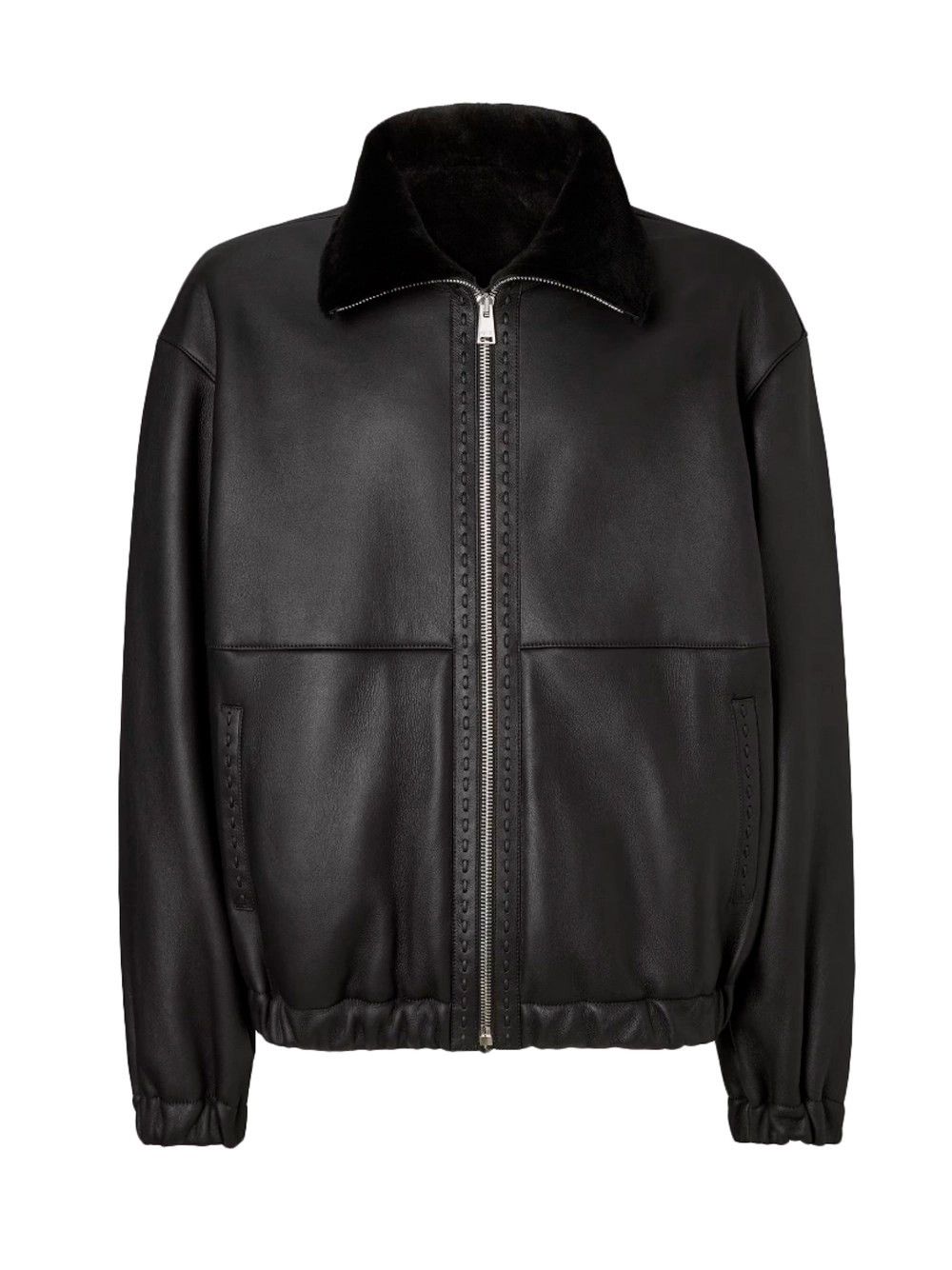 Fendi Shearling Jacket Size US L / EU 52-54 / 3 - 1 Thumbnail