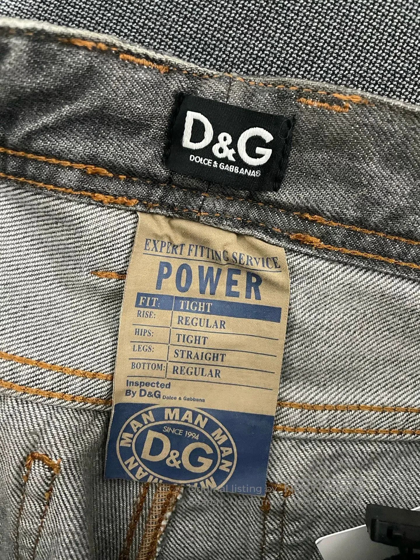 Dolce & Gabbana Dolce & Gabbana Yin Yang Low Waist Jeans. Size US 32 / EU 48 - 3 Thumbnail