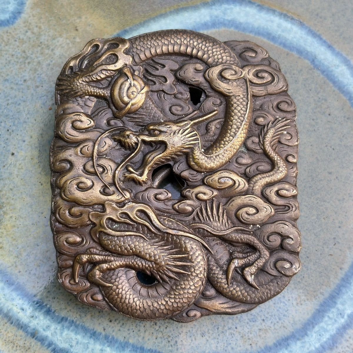Other Vintage Bergamot Brass Works Asian Dragon Belt Buckle Size ONE SIZE - 1 Thumbnail