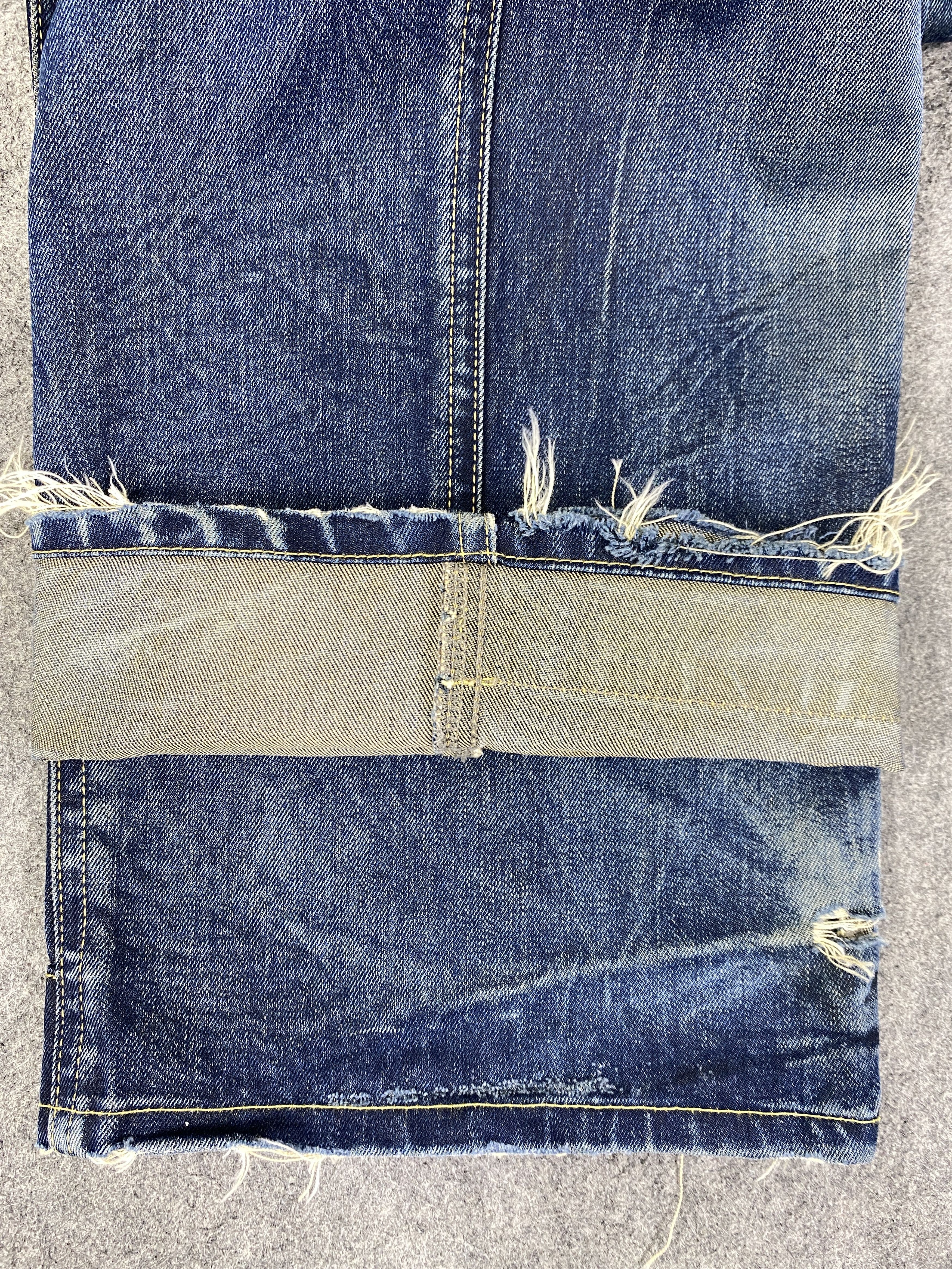 Hysteric Glamour Faded Blue Baggy HYSTERIC STYLE Jeans 30x29 Denim - JN3314 Size US 30 / EU 46 - 15 Thumbnail
