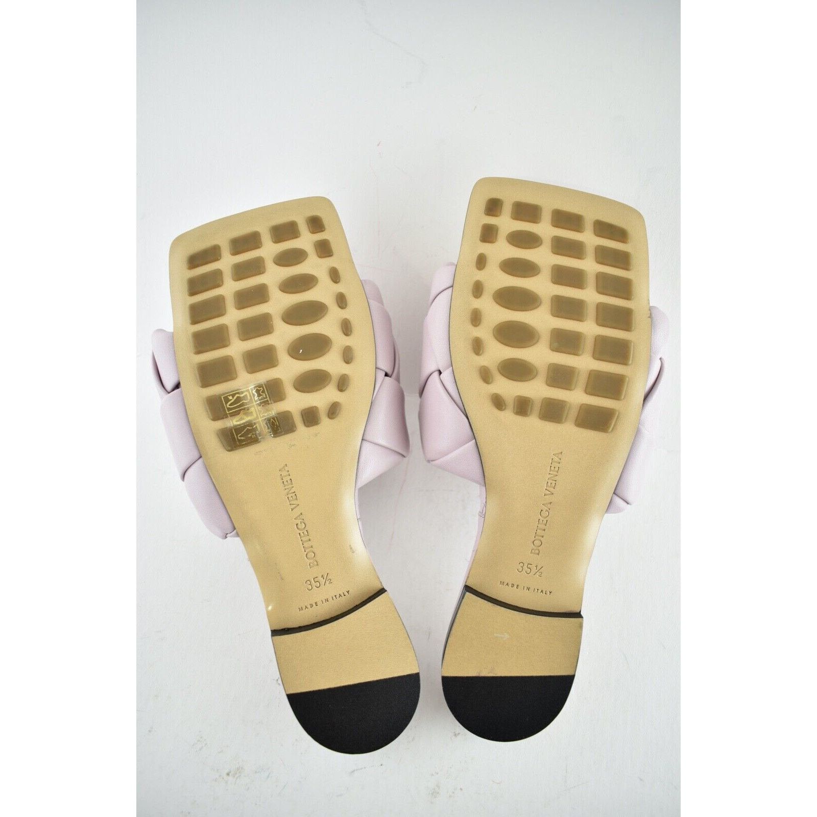 Bottega Veneta Bottega Veneta BV Lido Flat Slides Magnolia Pink Intrecciato Size US 5.5 / IT 35.5 - 12 Thumbnail