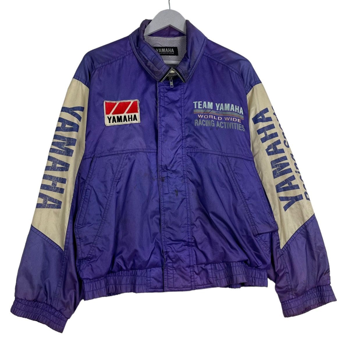 Japanese Brand × Yamaha 💥80s YAMAHA RACING TEAM BOMBER JACKET Size US L / EU 52-54 / 3 - 3 Thumbnail