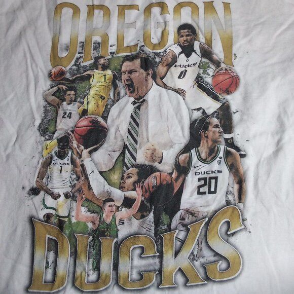 Comfort Colors Oregon Ducks Basketball Rap Tee T-Shirt Size US L / EU 52-54 / 3 - 1 Thumbnail