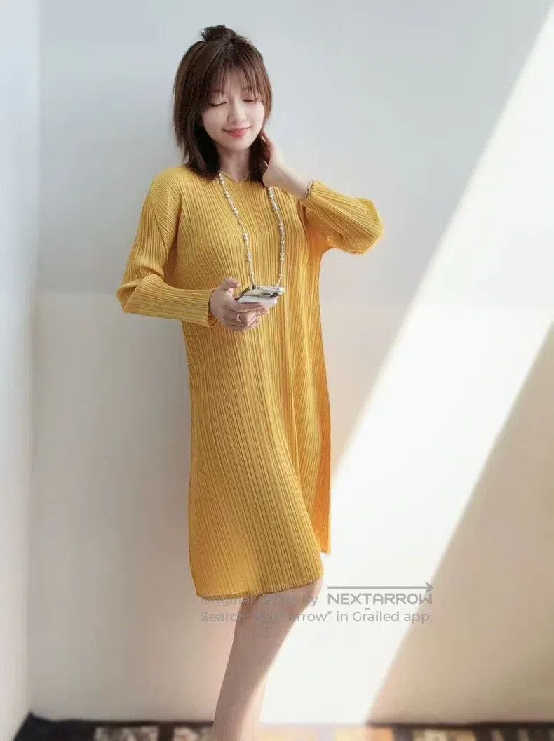 Issey Miyake Issey Miyake Golden Hoodie Dress Size M / US 6-8 / IT 42-44 - 5 Thumbnail