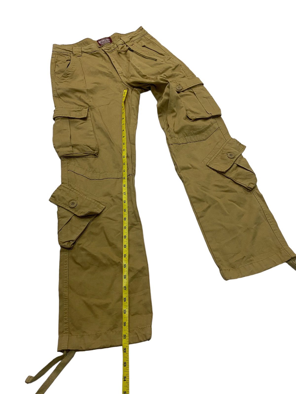 Japanese Brand Japanese Brand Match & Stick Multi-Pocket Cargo Pants Size US 31 - 10 Thumbnail