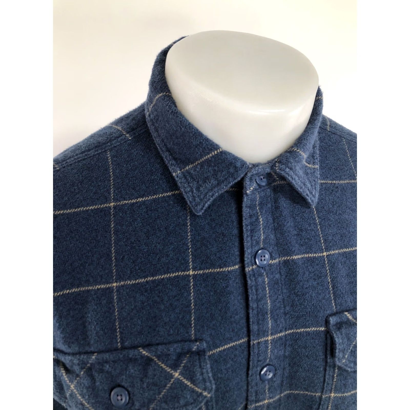 Patagonia Patagonia Organic Cotton Soft Plaid Mens M Flannel Shirt Size US M / EU 48-50 / 2 - 2 Thumbnail