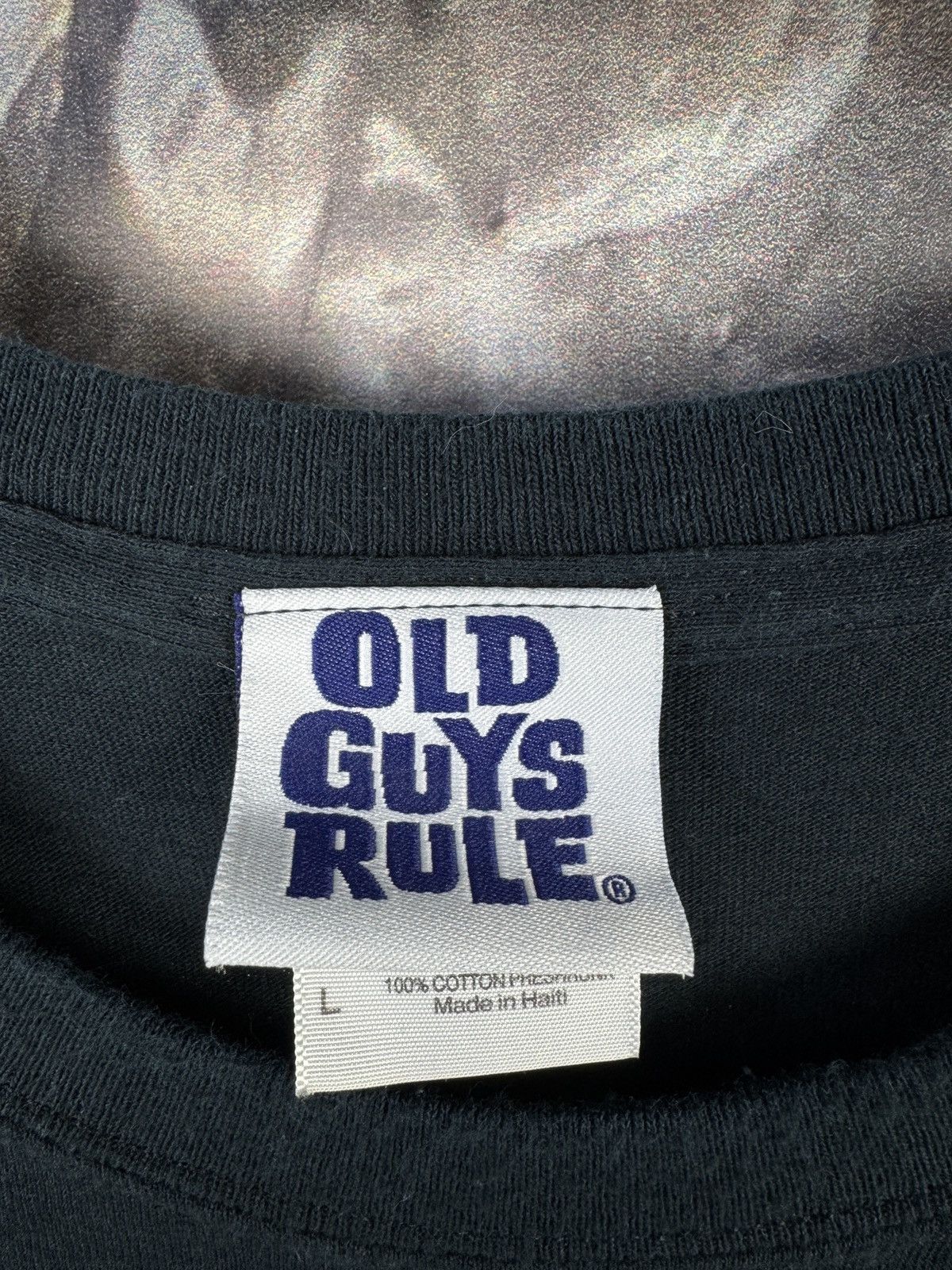 Pink Floyd Old Guys Rule The Dark T-Shirt Mens Parody Pink Floyd Size US L / EU 52-54 / 3 - 6 Thumbnail