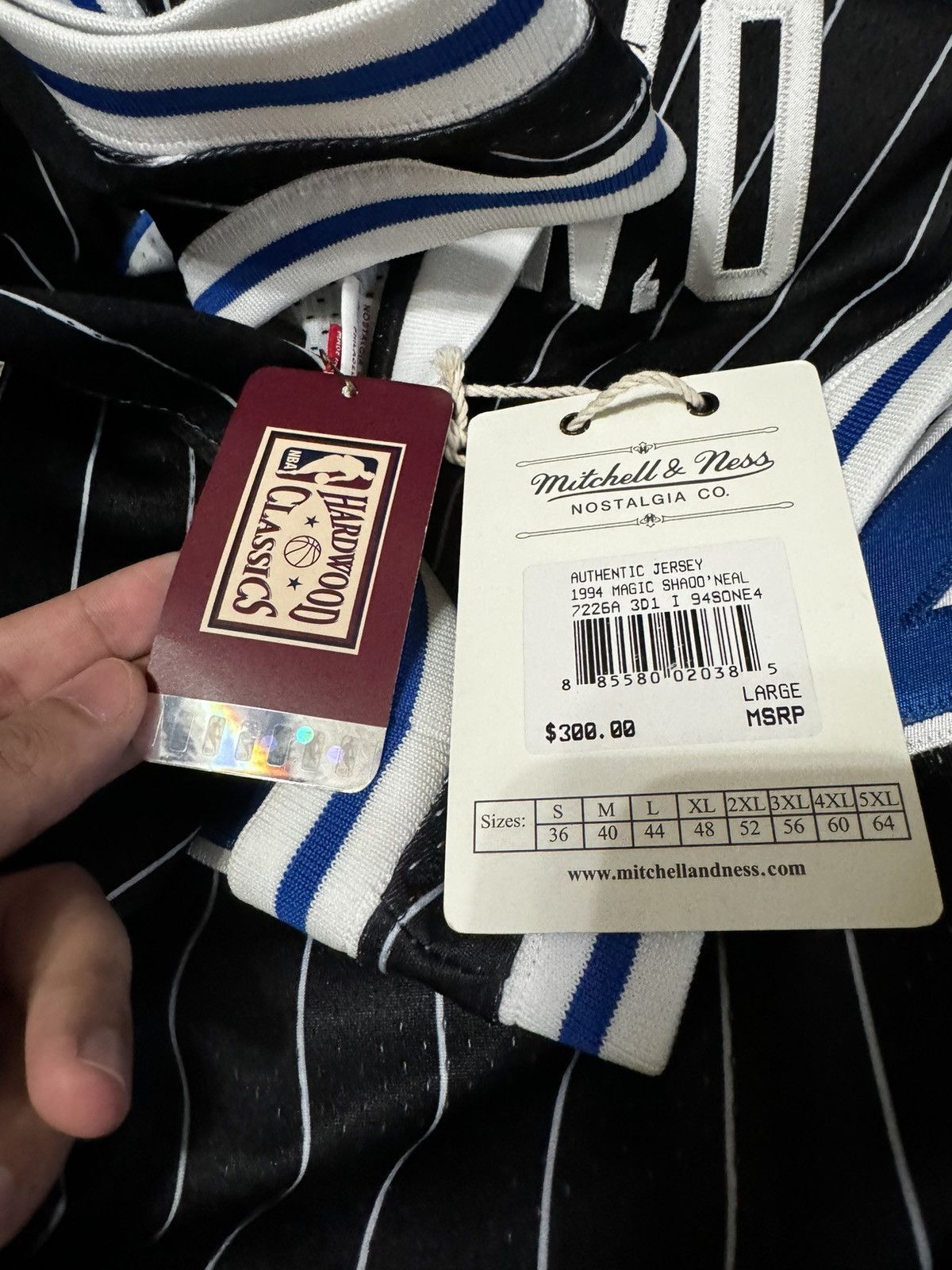 Mitchell & Ness Shaq magic jersey mitchel ness size large brand new Size US L / EU 52-54 / 3 - 5 Thumbnail