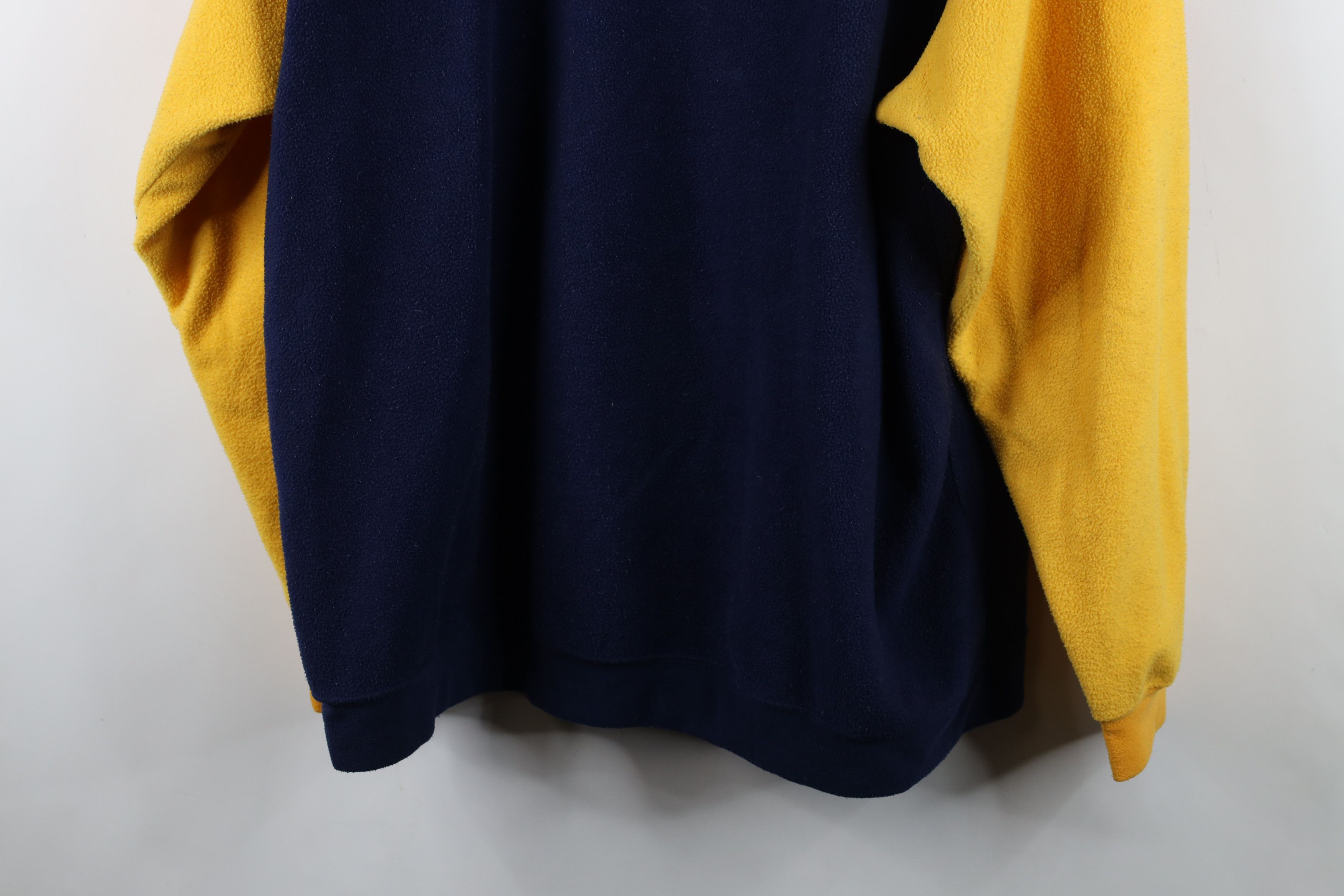 Vintage Vintage University of Michigan Fleece Hoodie Sweatshirt Blue Size US XL / EU 56 / 4 - 15 Thumbnail