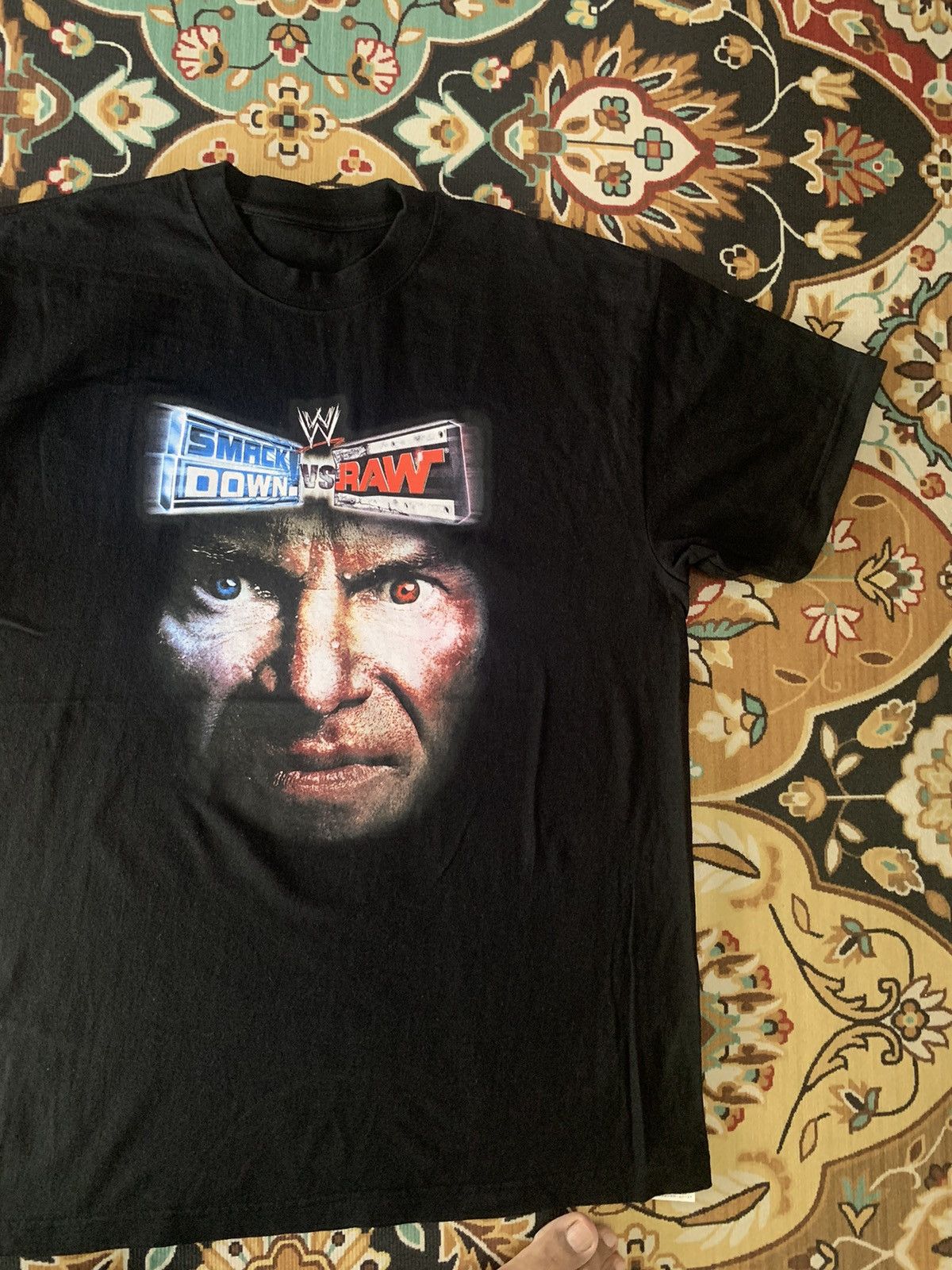 WWE Vintage Wrestlemania Smackdown 2005 Tee Size US L / EU 52-54 / 3 - 7 Thumbnail
