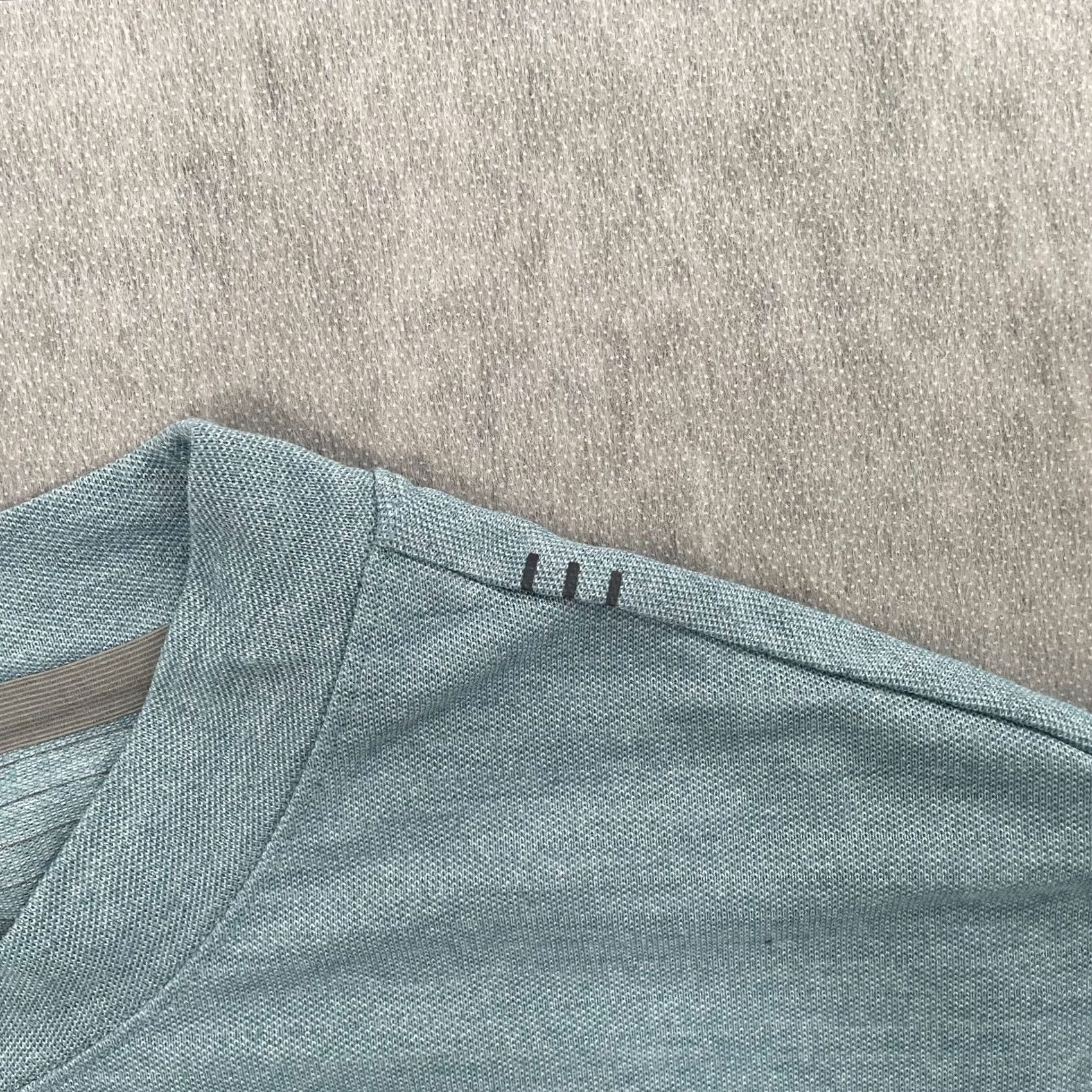 Lululemon Lululemon Drysense Shirt Adult 2XL Blue Short Sleeve Crew Neck Gym Mens Size US XXL / EU 58 / 5 - 5 Thumbnail