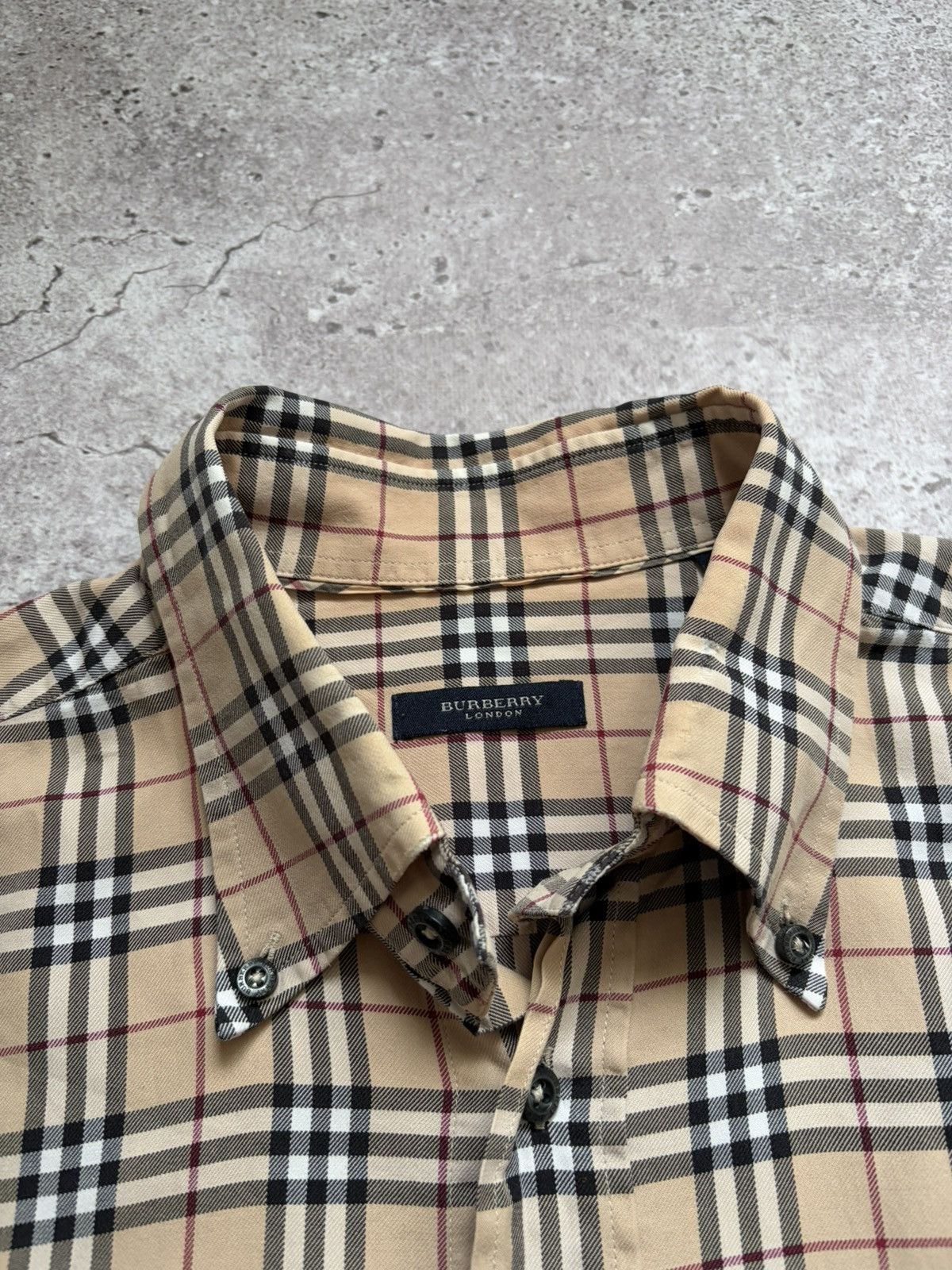Burberry Vintage Burberry Nova Check Shirt Size US XL / EU 56 / 4 - 7 Thumbnail