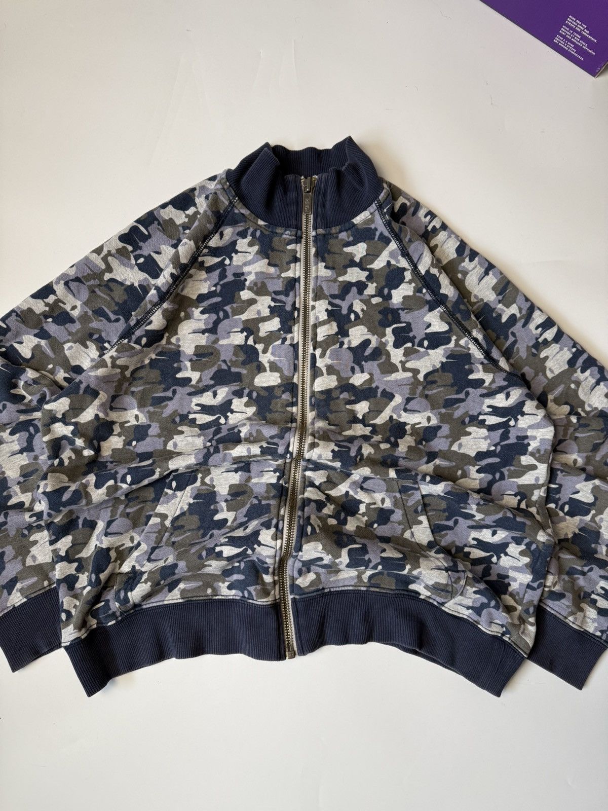Karl Lagerfeld × Vintage Karl Lagerfeld zip hoodie Size US L / EU 52-54 / 3 - 6 Thumbnail