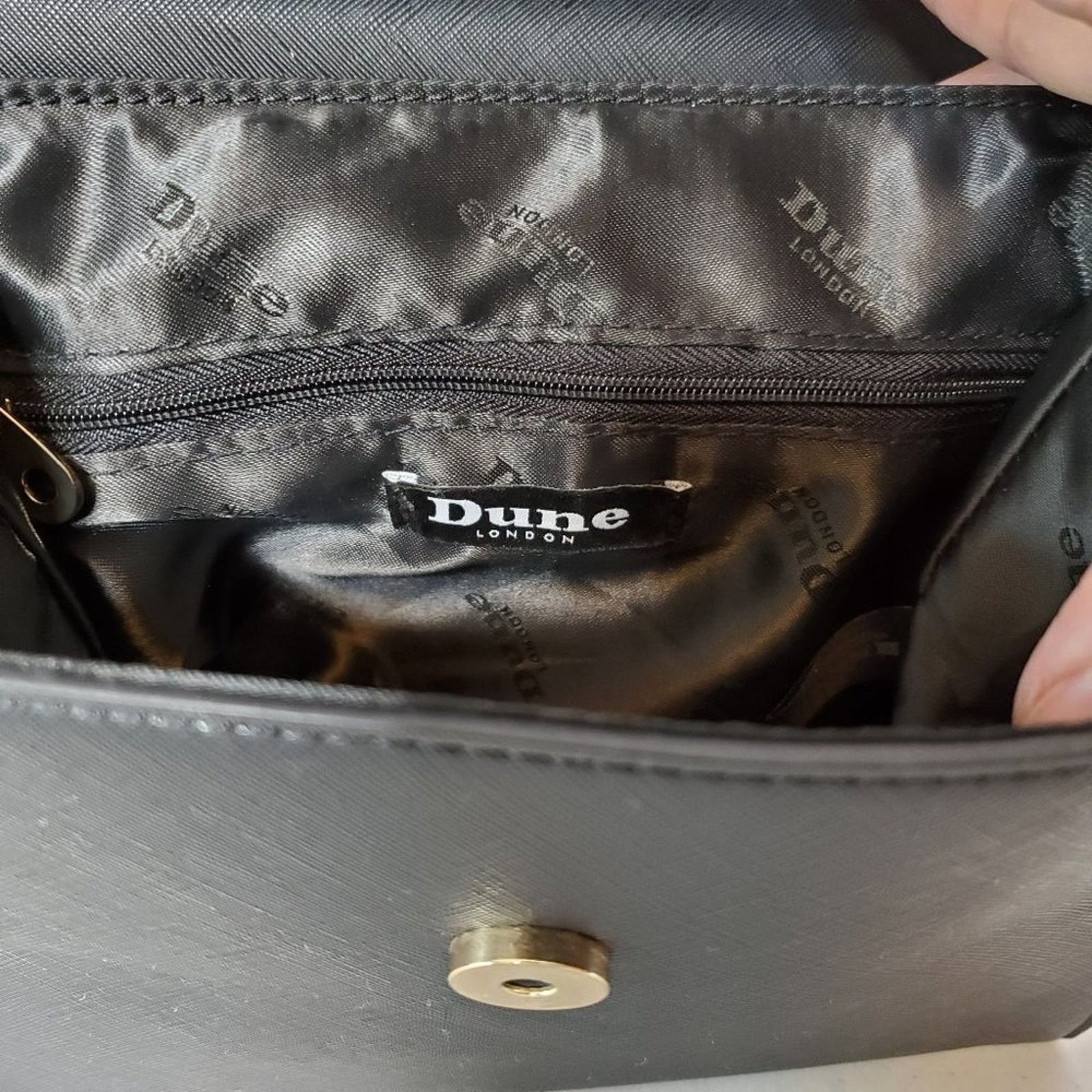Dune London Dune London Embossed Patent Vegan Leather Crossbody Bag Size ONE SIZE - 7 Thumbnail
