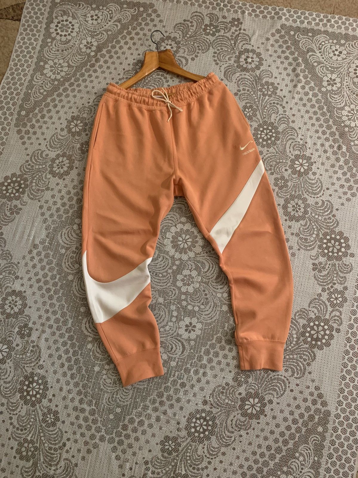 Nike Nike pants big swoosh L size drill Size US 38 / EU 54 - 2 Thumbnail