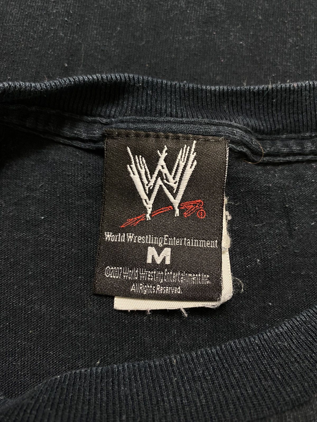Vintage × WWE Vintage y2k 90s Batista wwe wrestling show black tee drip Size US M / EU 48-50 / 2 - 9 Thumbnail