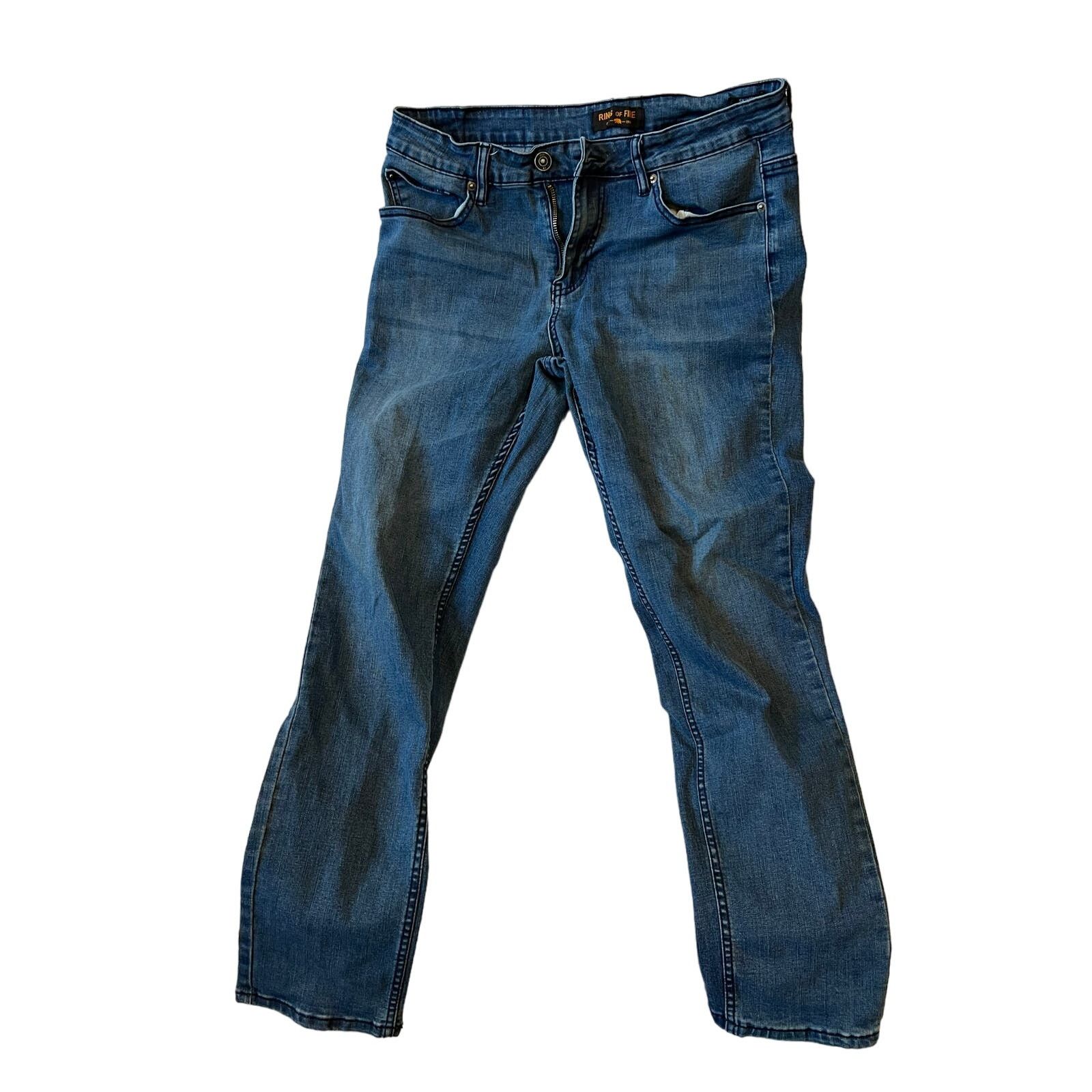 Ring Of Fire Ring Of Fire Skinny Fit Jeans Mens 31x30 Size US 31 - 1 Thumbnail