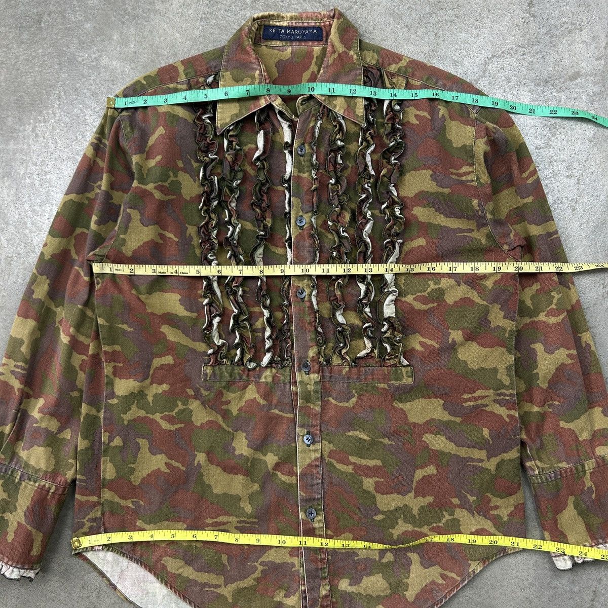 Japanese Brand Keita Maruyama - Posh Shirt Size US M / EU 48-50 / 2 - 10 Thumbnail