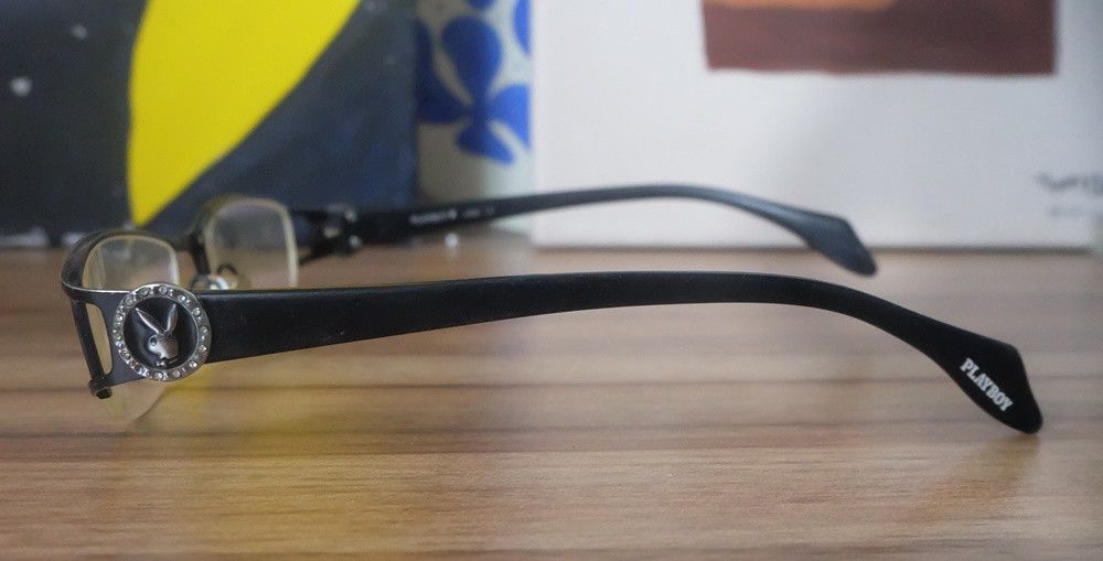 Playboy Playboy Neon Sparkle 3 PB-92056 Half Rim Glasses Size ONE SIZE - 3 Thumbnail
