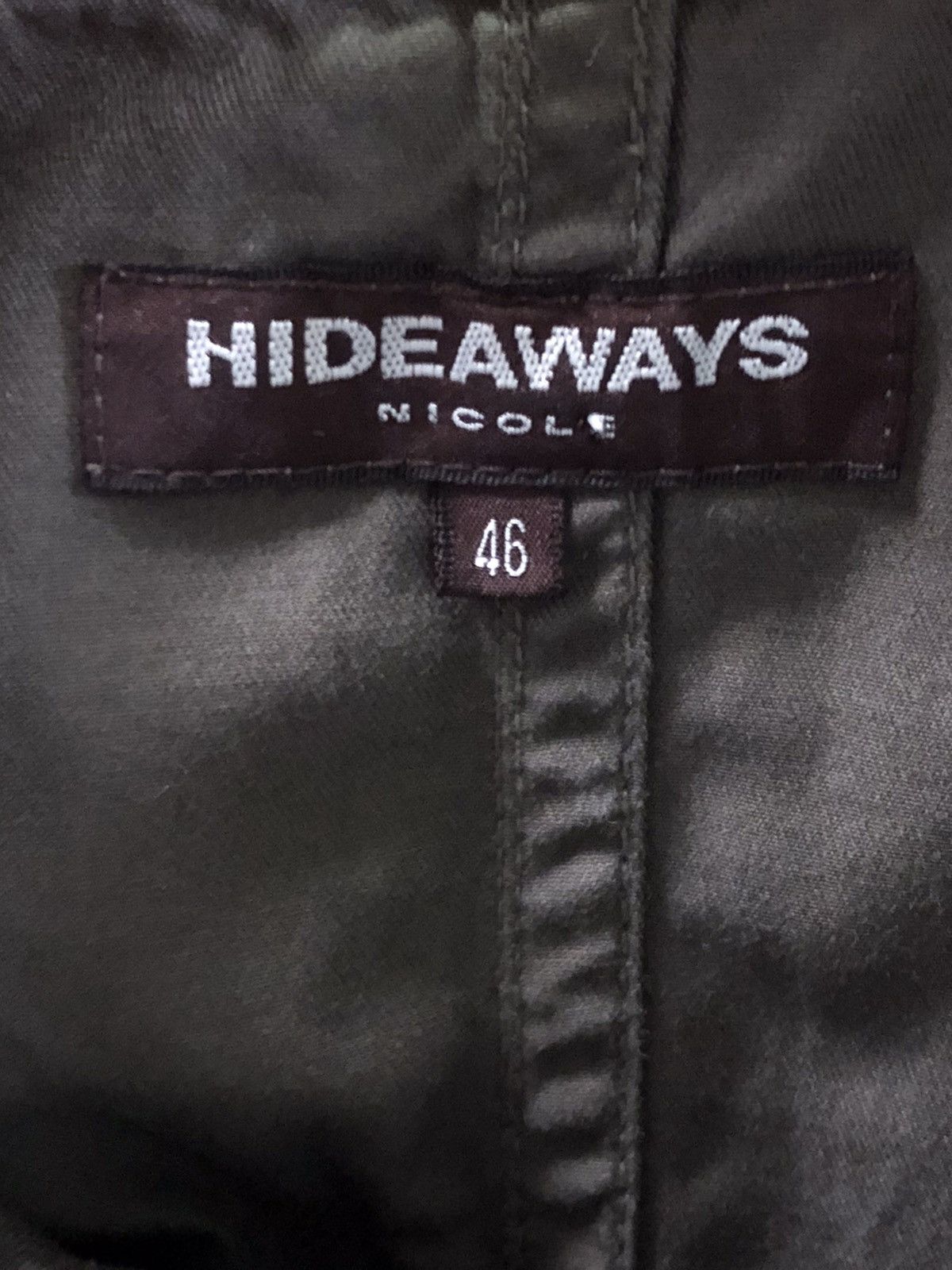 Issey Miyake Hideaways Nicole Military Cargo Pocket Tactical Jacket Size US S / EU 44-46 / 1 - 15 Thumbnail