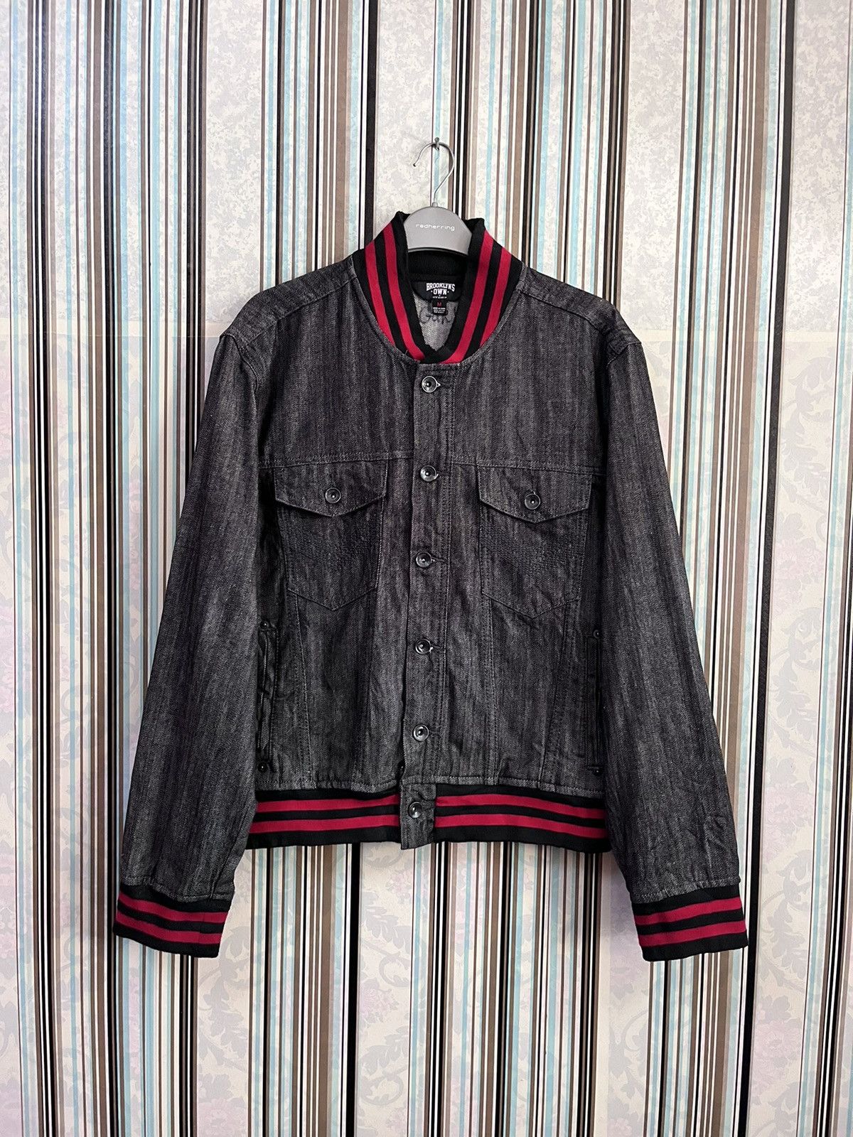 Rocawear brooklyns own ringer stadium denim #A2 Size US M / EU 48-50 / 2 - 2 Thumbnail
