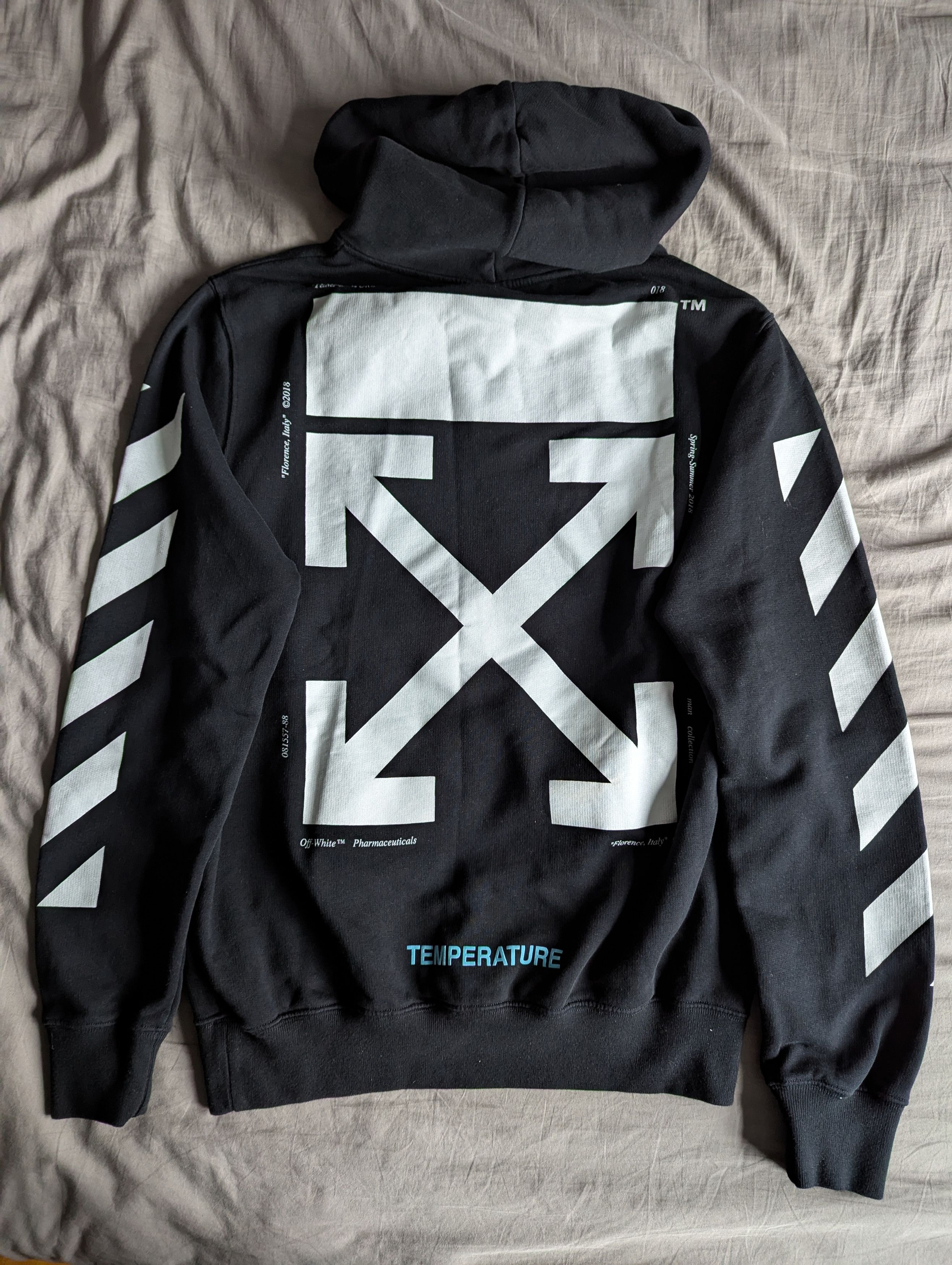 Off-White OFF-WHITE Mona Lisa Hoodie Size US S / EU 44-46 / 1 - 2 Thumbnail